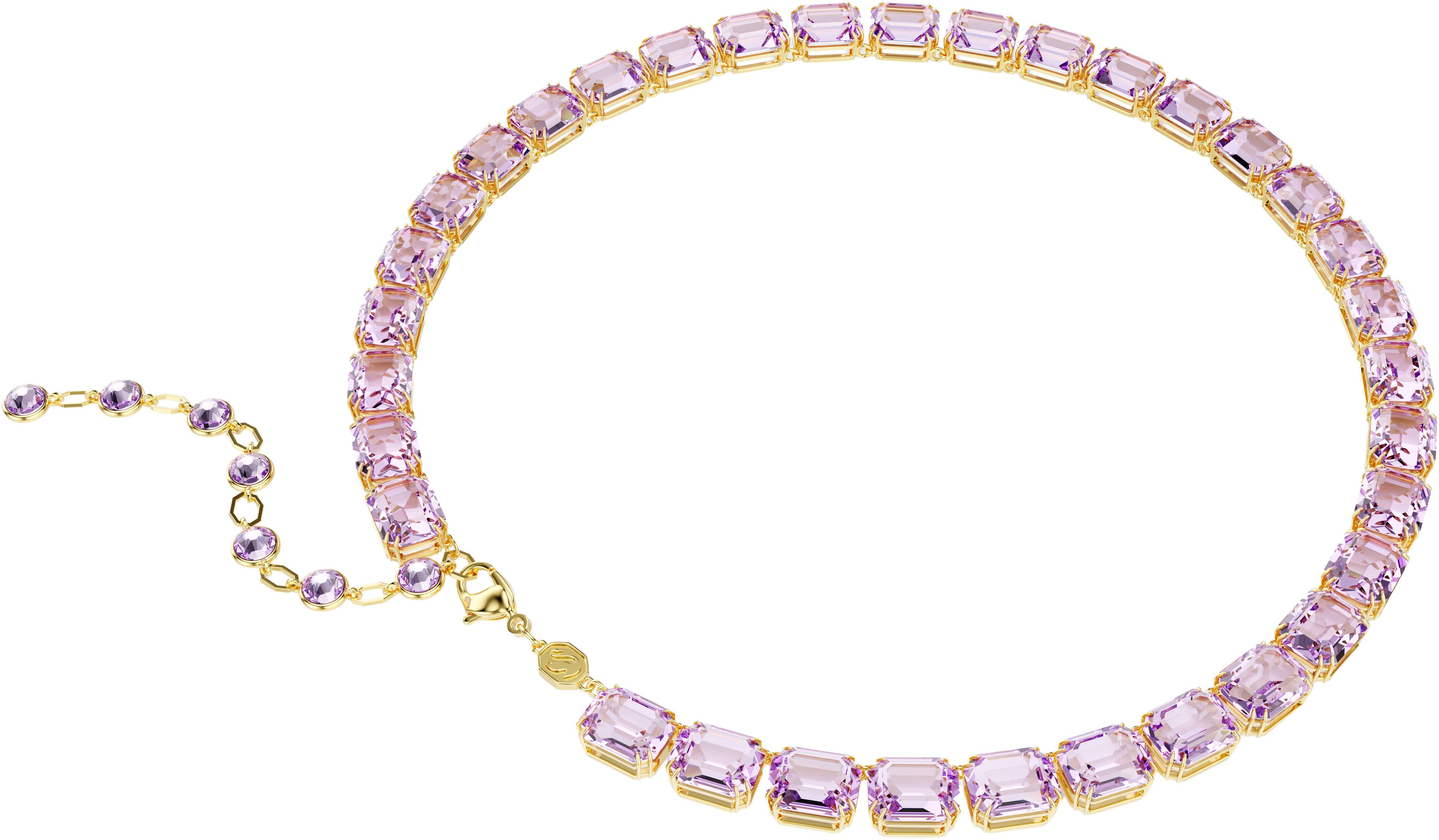 Swarovski Collier Schmuck Geschenk Millenia Tennis Halskette, mit Swarovski® Kristall
