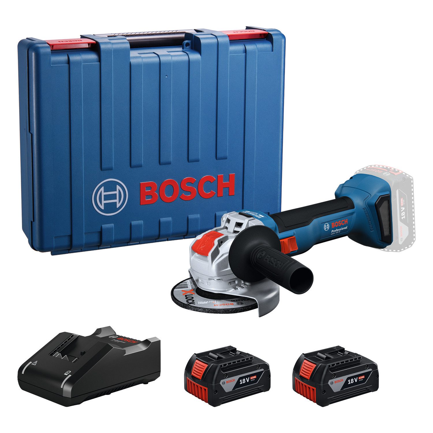 Bosch Professional Akku-Winkelschleifer GWX 18V-8 Professional solo, ohne Akku und Ladegerät