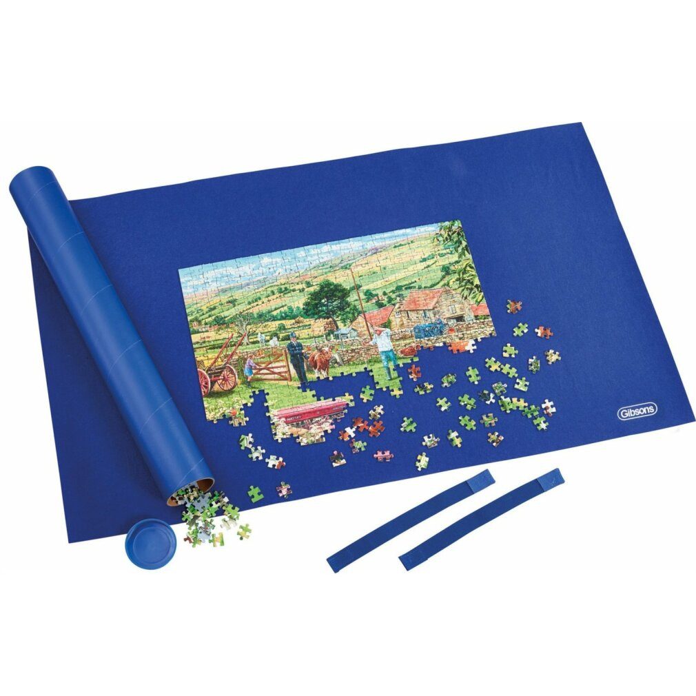 GIBSONS Puzzle Nudelmatte 100x59cm (1000 Stück), Puzzleteile