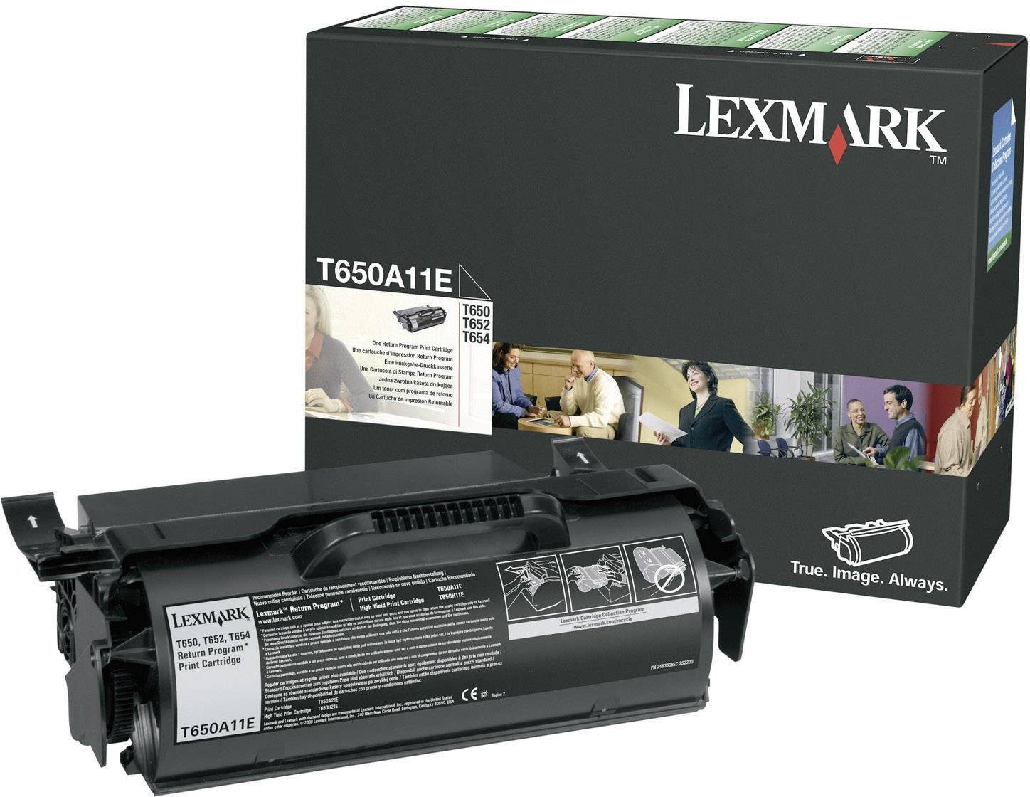 Thumbnail - Lexmark Tonerpatrone LEXMARK Schwarz Tonerpatrone LCCP, LRP