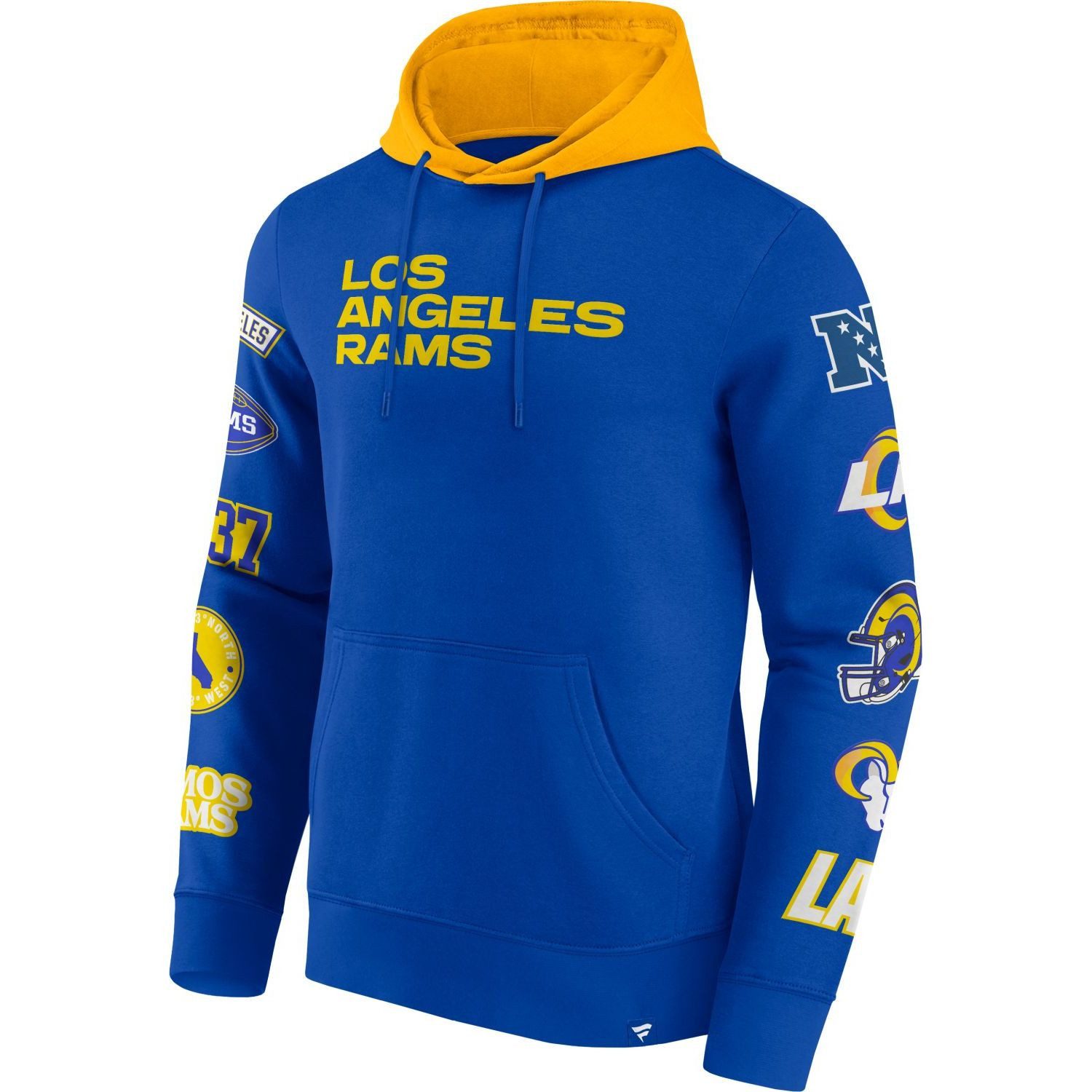 Fanatics Kapuzenpullover Los Angeles Rams NFL Sleeve Prints