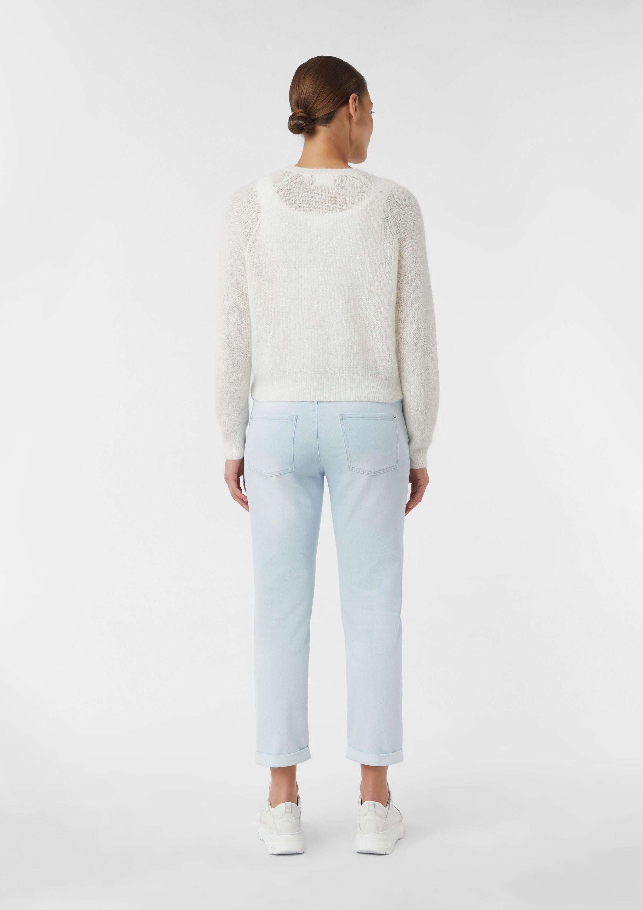 comma Cardigan Strickjacke Strickcardigan aus Alpakamix