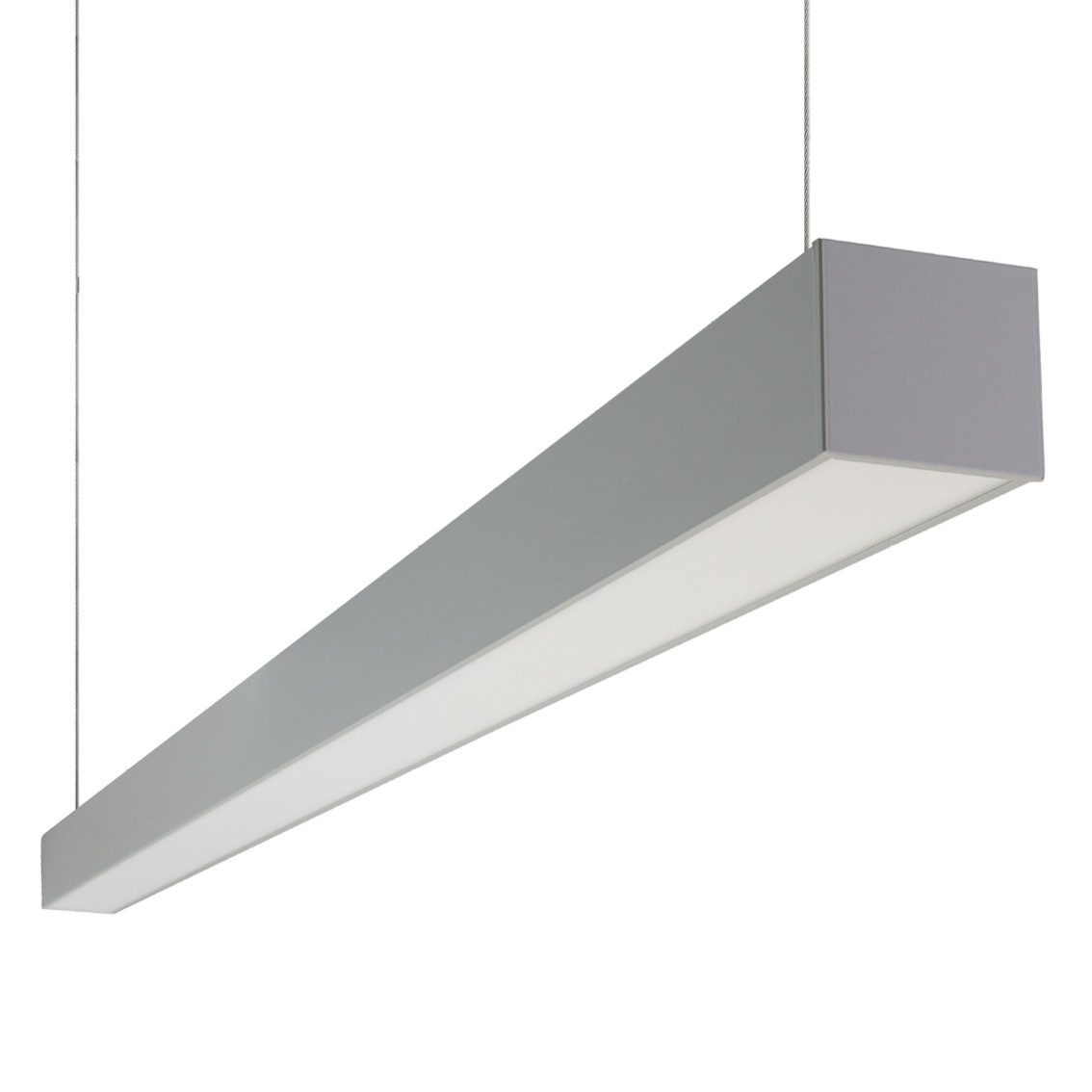 LUXULA LED Pendelleuchte LUXULA LED Linearleuchte 120 cm 40 W CCT einstellbar Grau, Farbwechsler