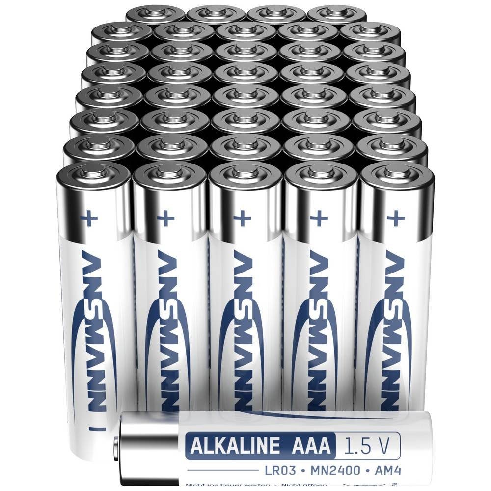 ANSMANN® Alkaline 40er Micro AAA / Akku LR03