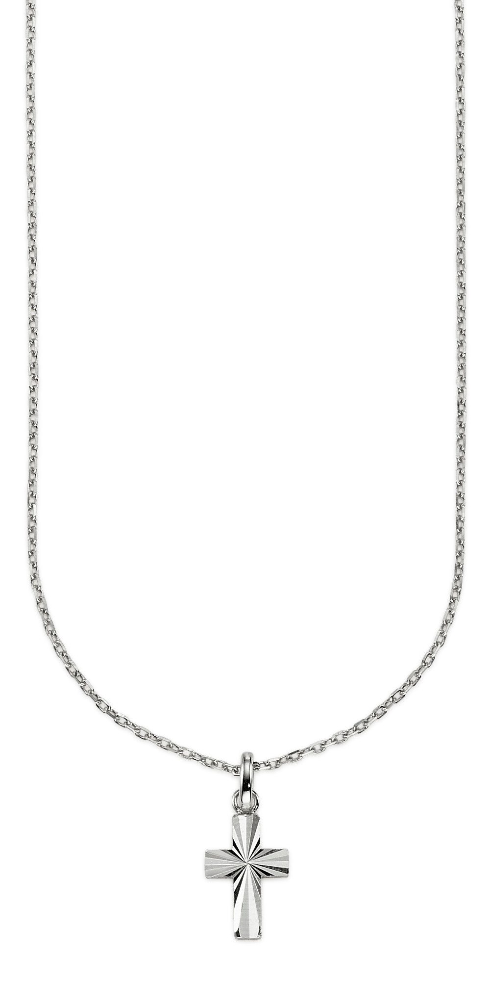 Kette mit Anhänger Silberkette mit Anhänger Kreuz