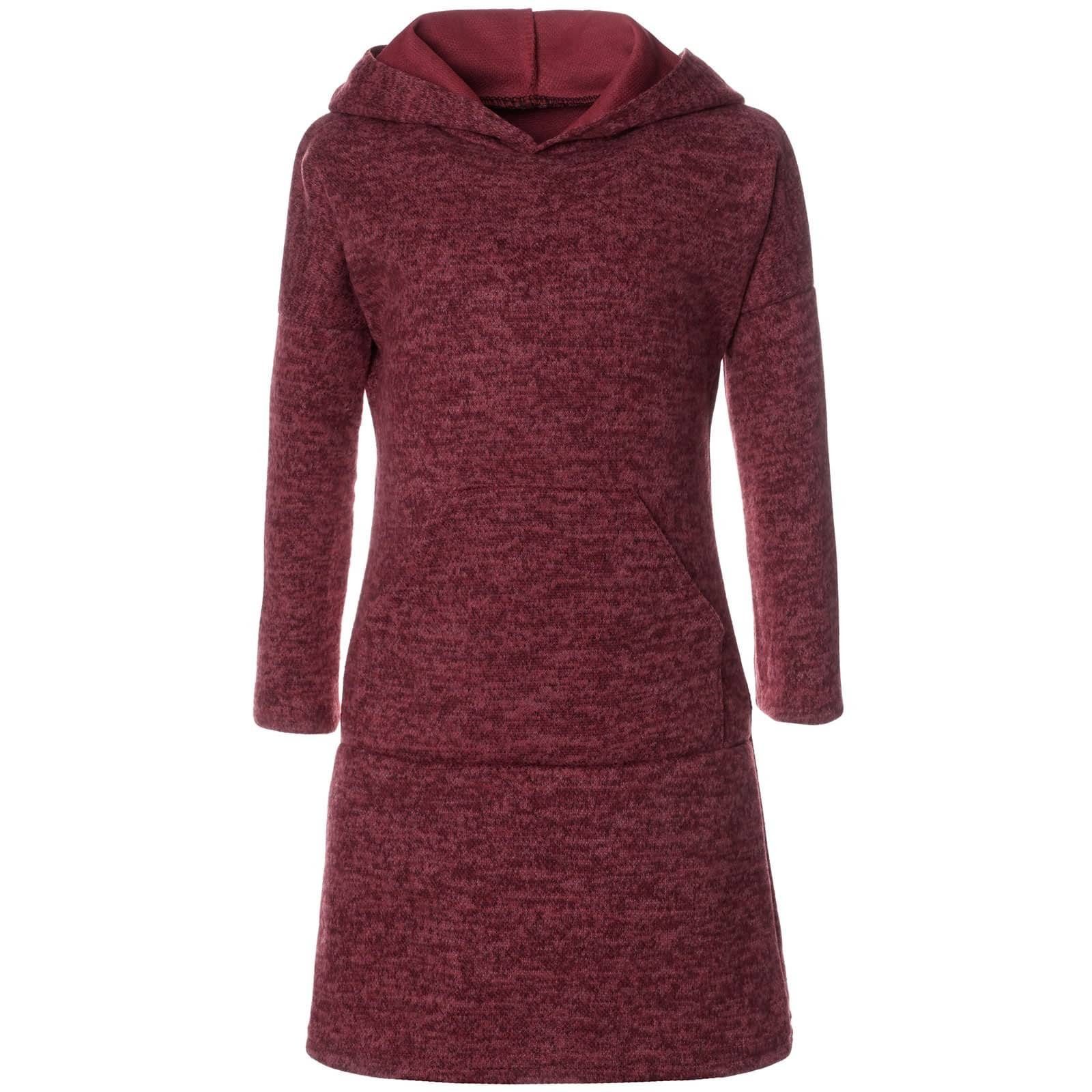 BEZLIT Blusenkleid »Mädchen Pullover-Kleid mit Kapuze« (1-tlg)  Kängurutasche online kaufen | OTTO