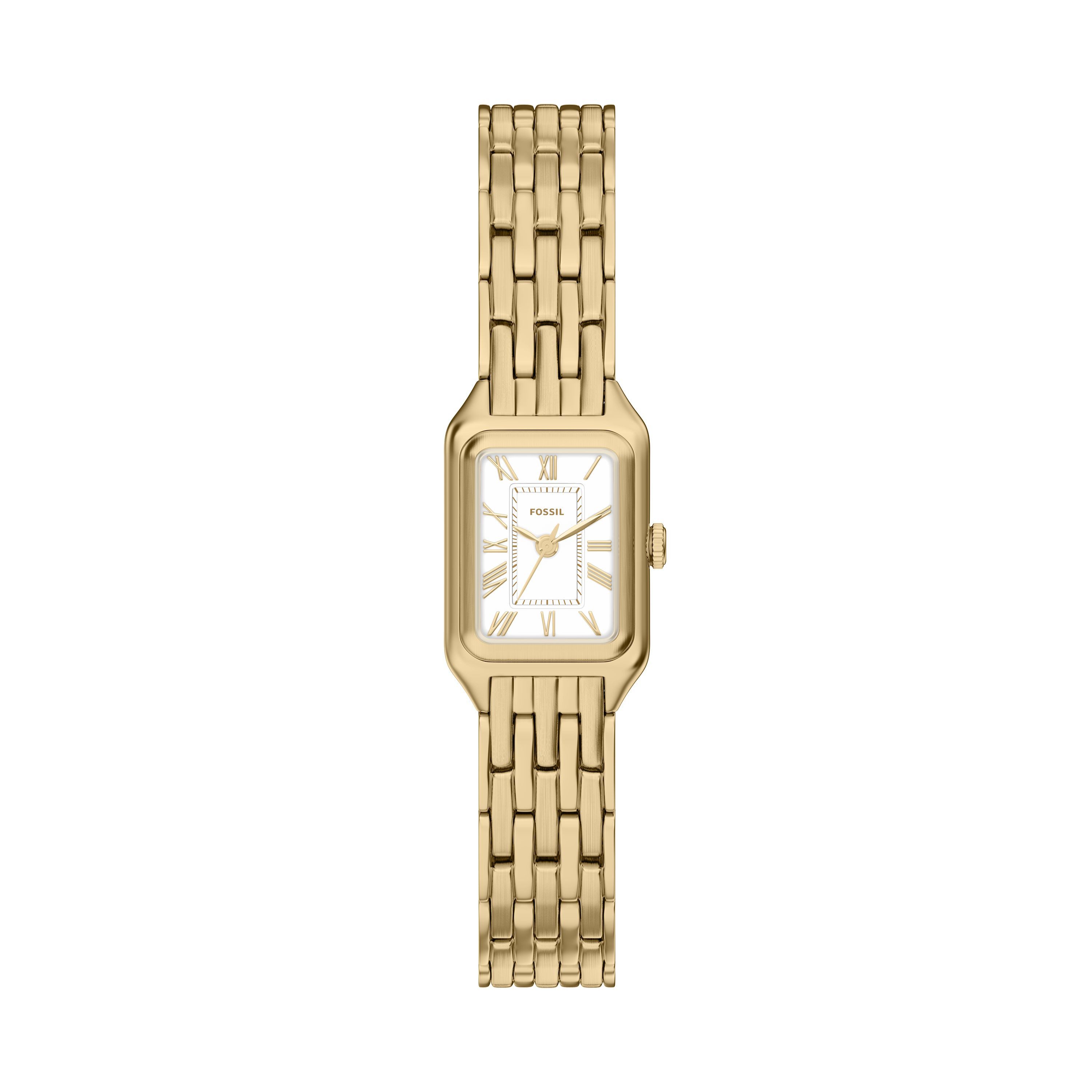 Fossil Quarzuhr Raquel ES5467, Armbanduhr, Damenuhr, Edelstahlarmband, anal günstig online kaufen