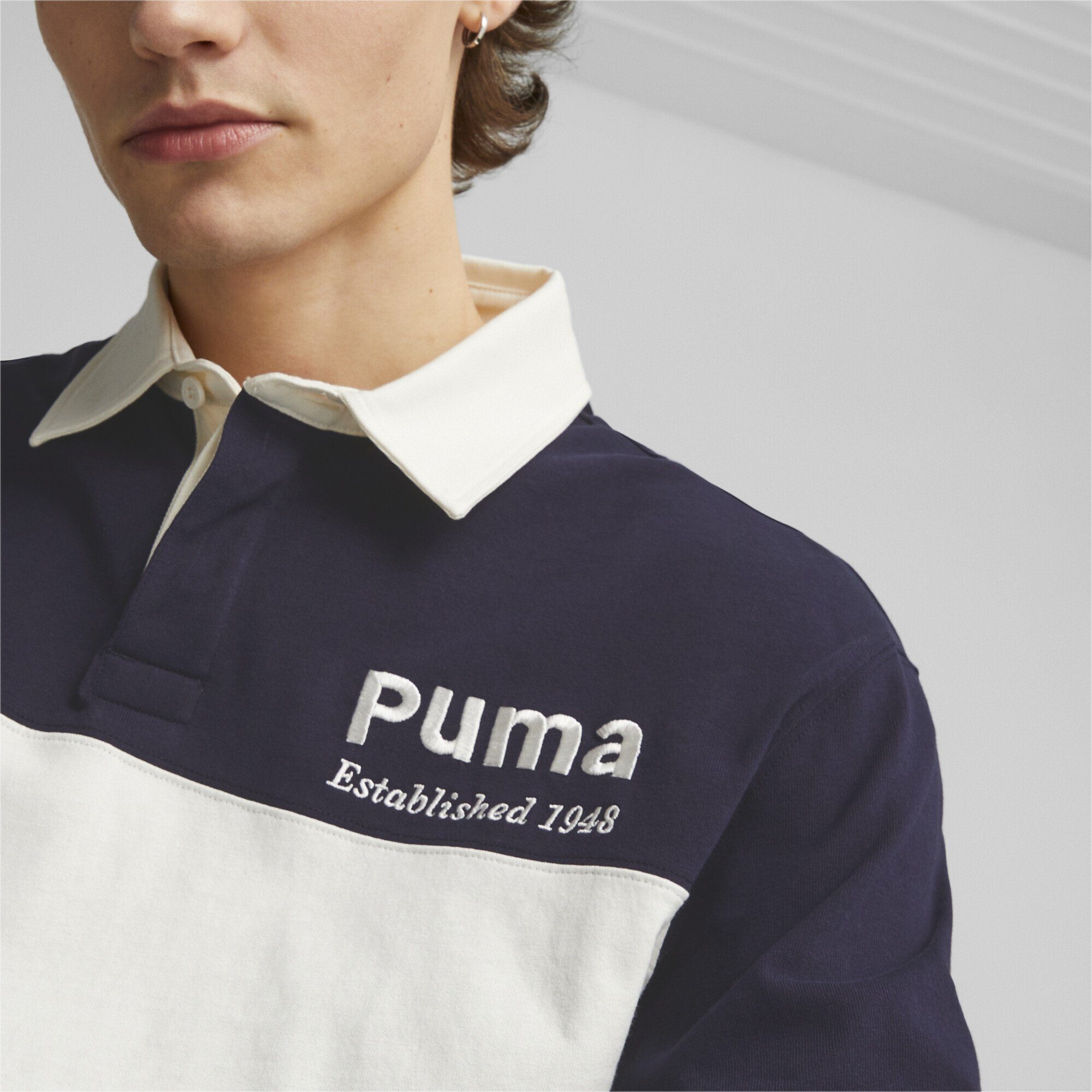 PUMA Poloshirt New Rugby-Shirt Herren PUMA Team Navy Blue