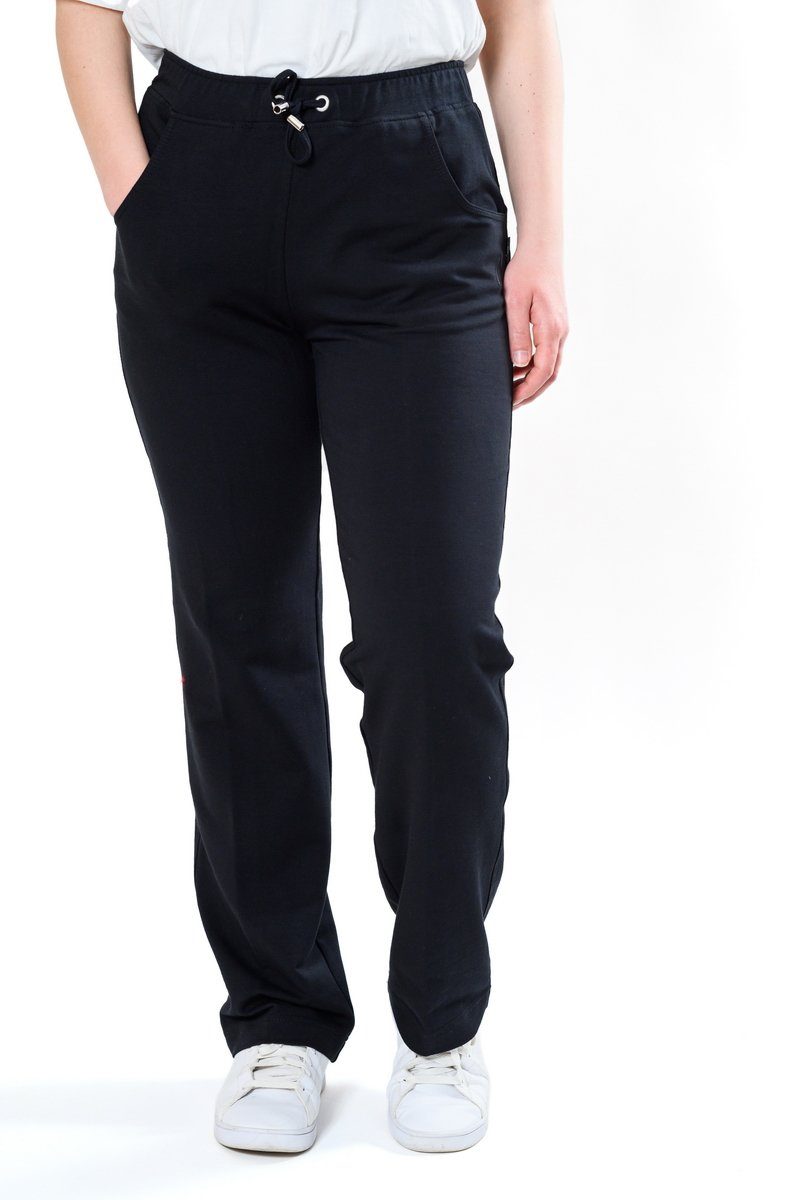 Authentic Klein Jerseyhose Bequeme Damen Jerseyhose - auch erhältlich in Kurz- u. Langgrößen Gummibund mit Kordel