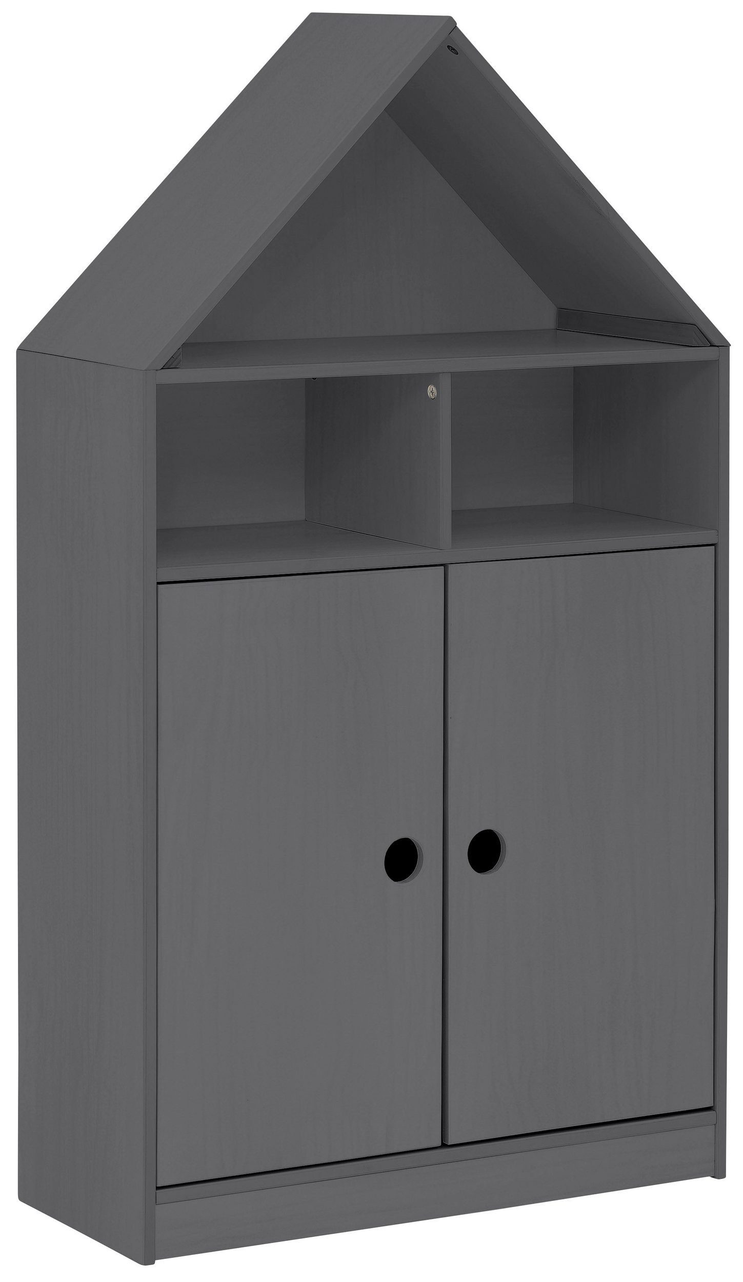 loft24 Kleiderschrank Allie grau