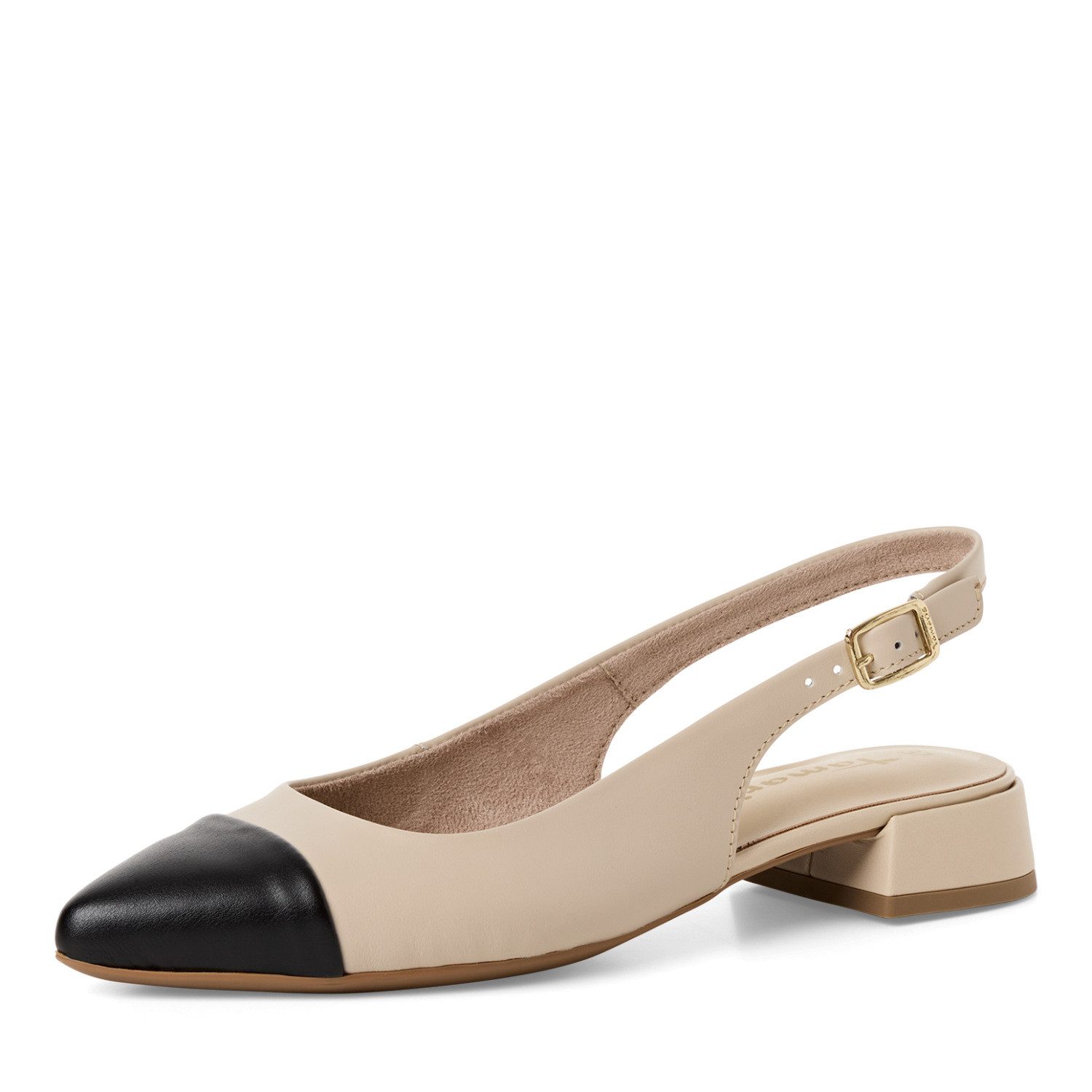 Tamaris Slingpumps, Blockabsatz, Businessschuh mit verstellbarem Riemchen