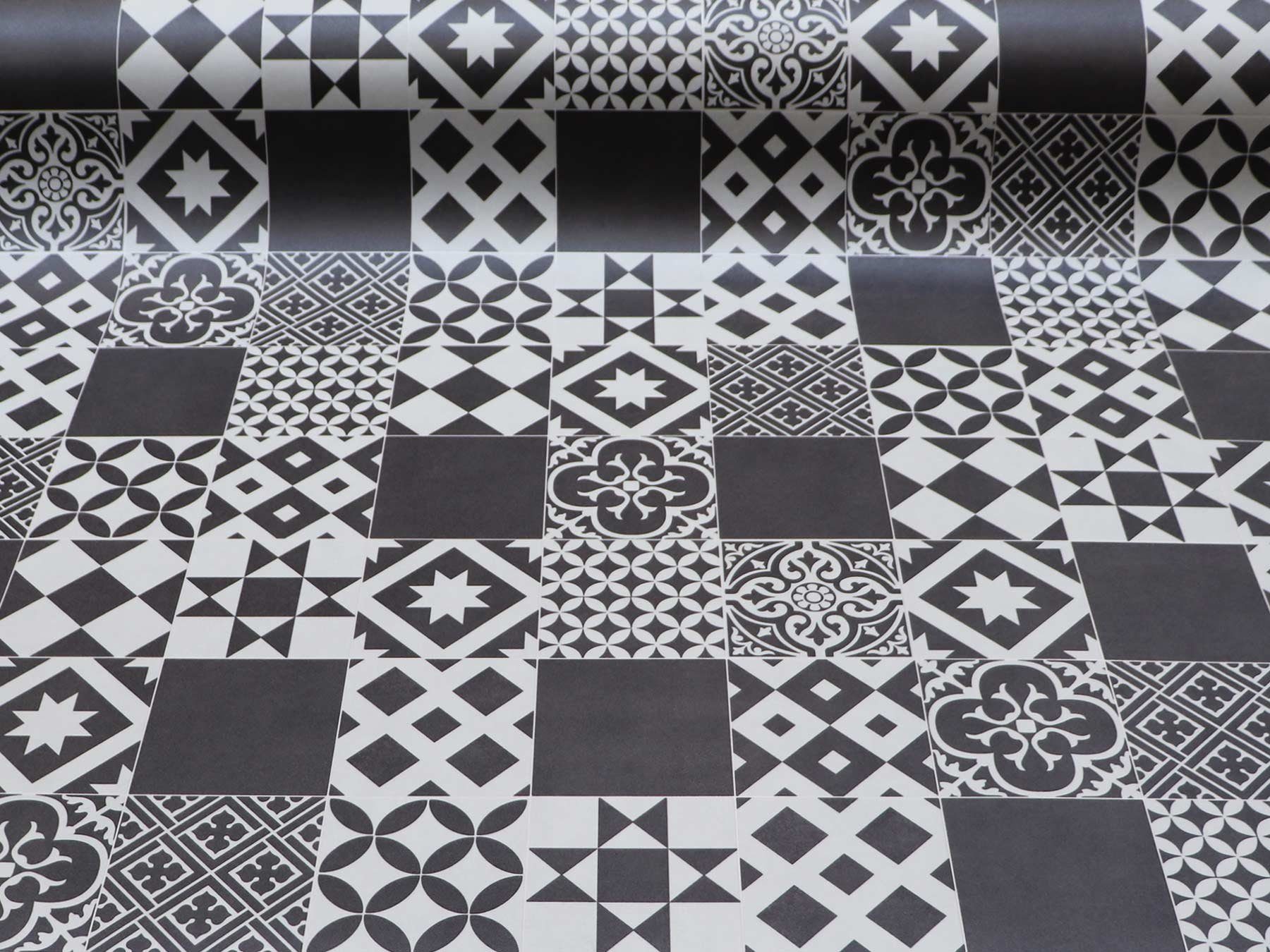 Primaflor-Ideen in Textil Vinylboden Vinylboden CV Bodenbelag TURVO Fliese Lissabon, Starke Nutzschicht