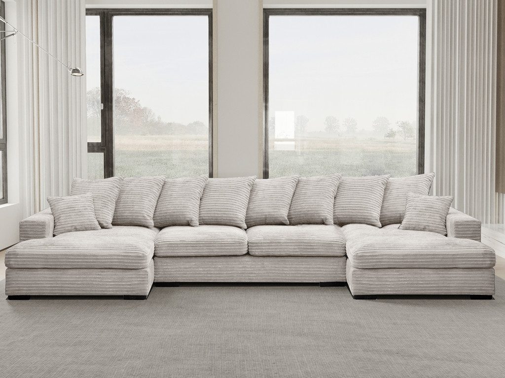 Kaiser Möbel Ecksofa Ecksofa, Sofa U-form, günstig online kaufen