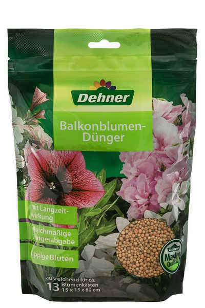 Dehner Blumendünger Dünger für Balkonblumen, Langzeitwirkung, 1.3 kg
