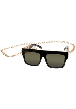 URBAN CLASSICS Sonnenbrille Urban Classics Unisex Sunglasses Zakynthos with Chain