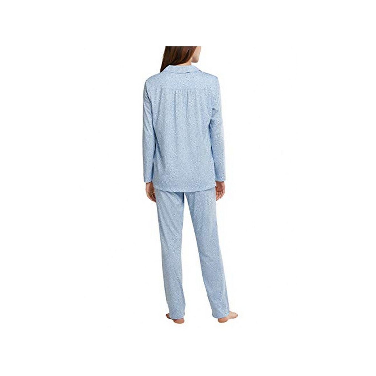 hell-blau Schlafanzug Schiesser