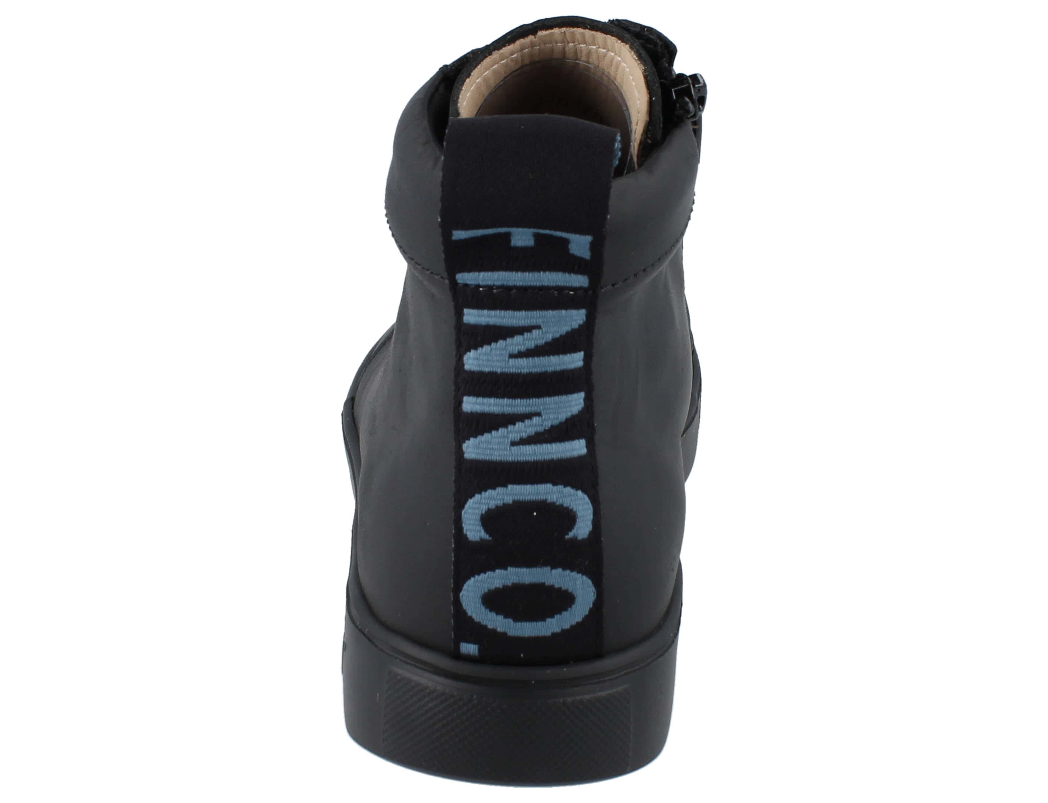 Finn Comfort FINN COMFORT FINNCO Pisco Damen Schnürschuhe knöchelhoch schwarz Stiefel