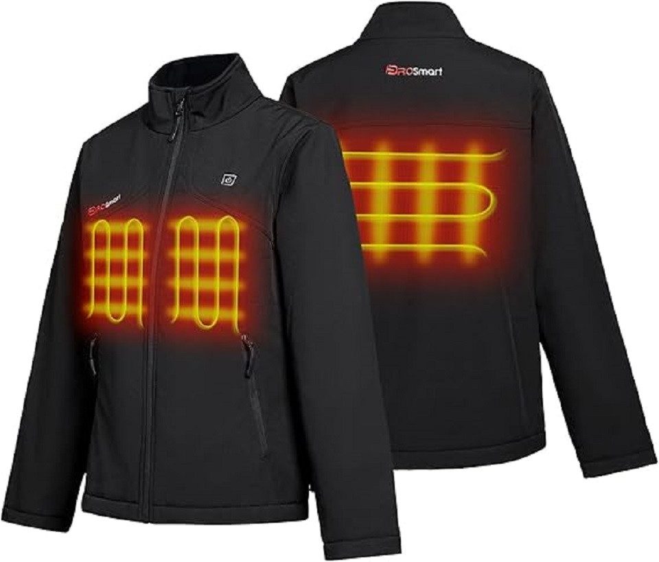 LUCHS Fleecejacke Beheizbare Jacke / Heizjacke Softshell – 3 Heiz-Zonen – i günstig online kaufen