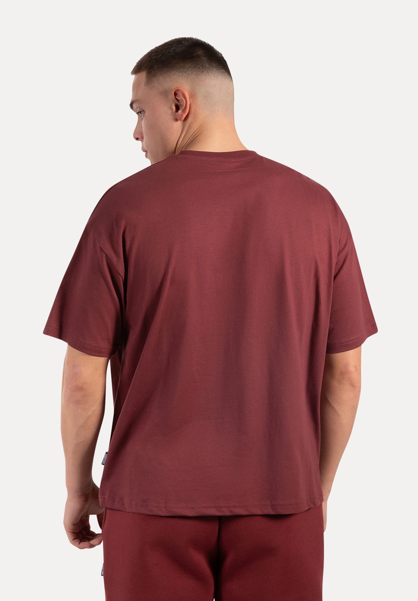 Smilodox T-Shirt Cedrik, Oversize Shirt aus 100% Baumwolle, Weiches Materia günstig online kaufen