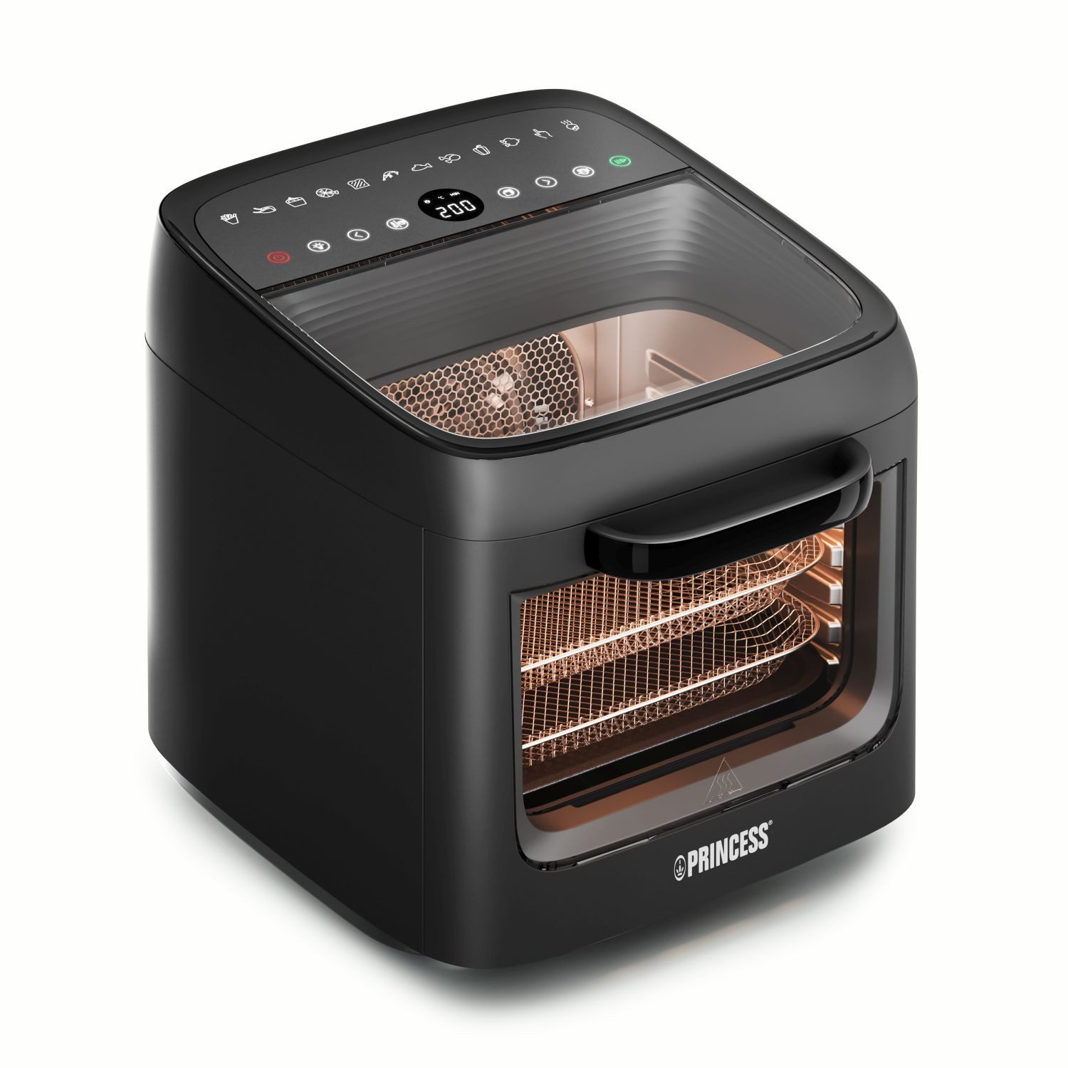 PRINCESS Heißluftfritteuse 01.182494.01.001, 1800 W, 12,6 L Kapazität - 1800 W