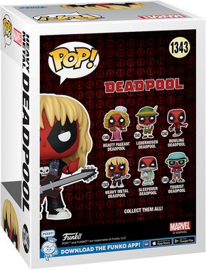 Funko Spielfigur Deadpool - Heavy Metal Deadpool 1343 Pop! Vinyl