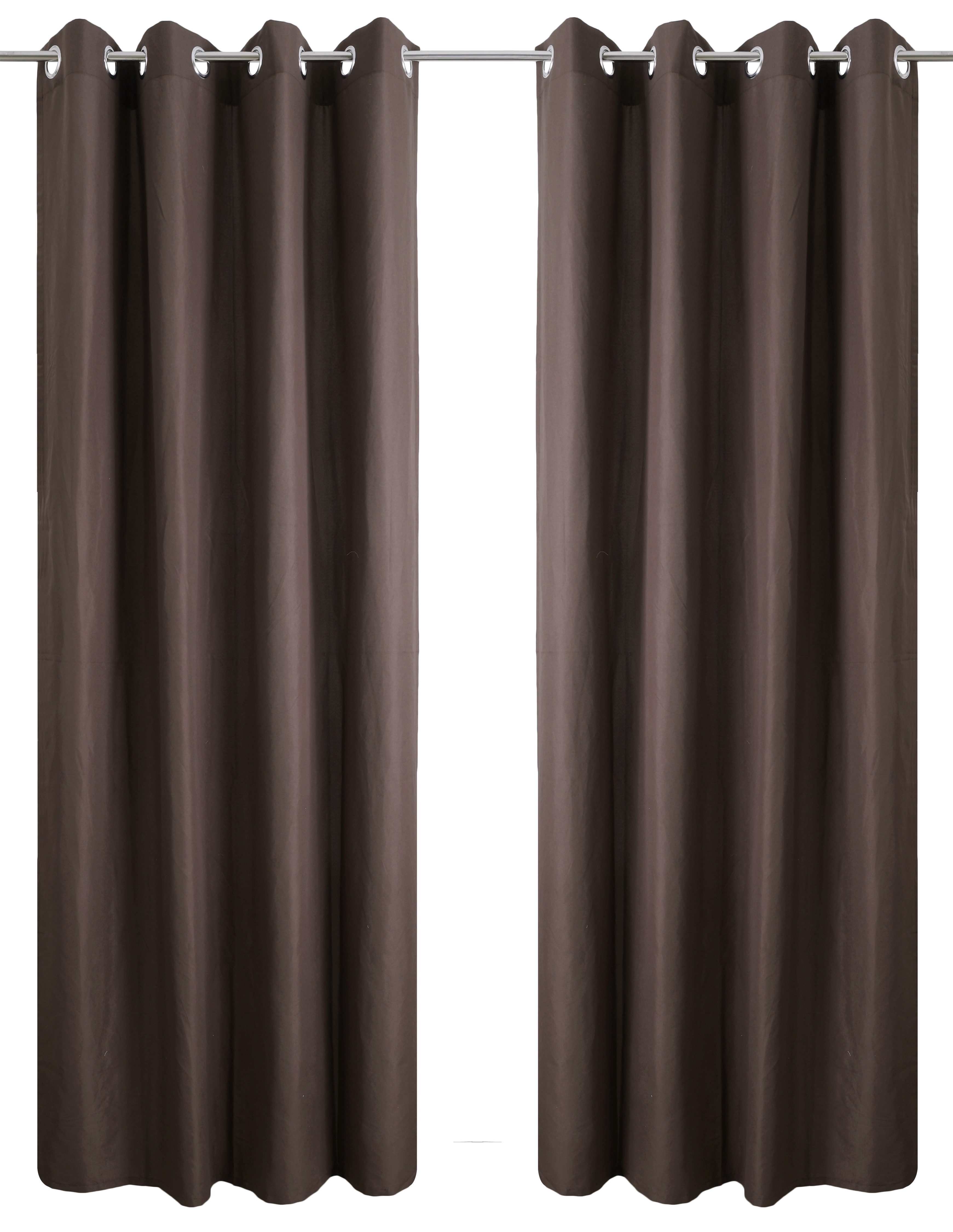 Bruno Banani Vorhang »Lagan«, (2 St.), 2-er Set, gewebt, Microfaser, versch günstig online kaufen