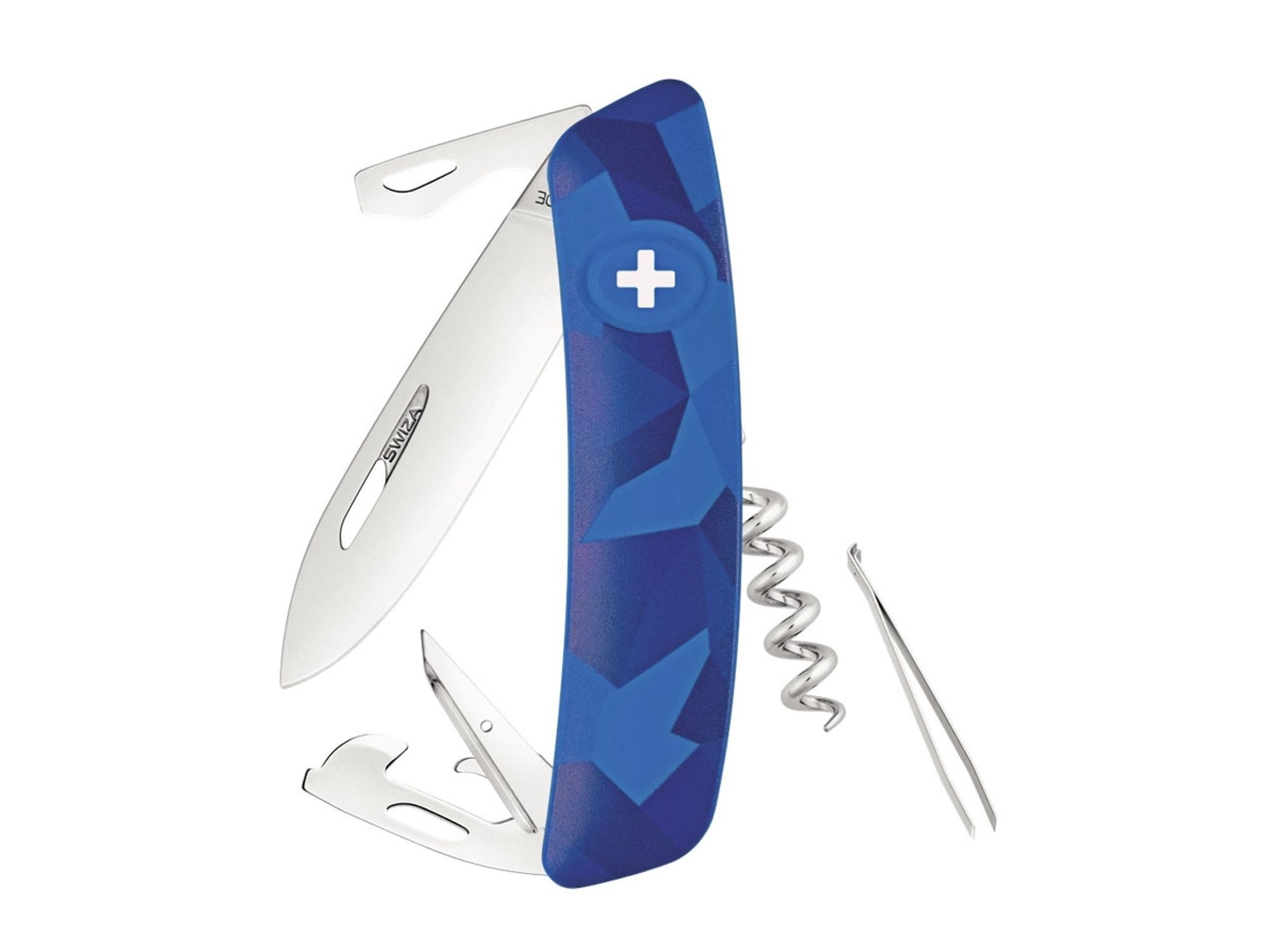 SWIZA Taschenmesser Swiza C03 Camouflage Blue Urban KNI.0030.2030