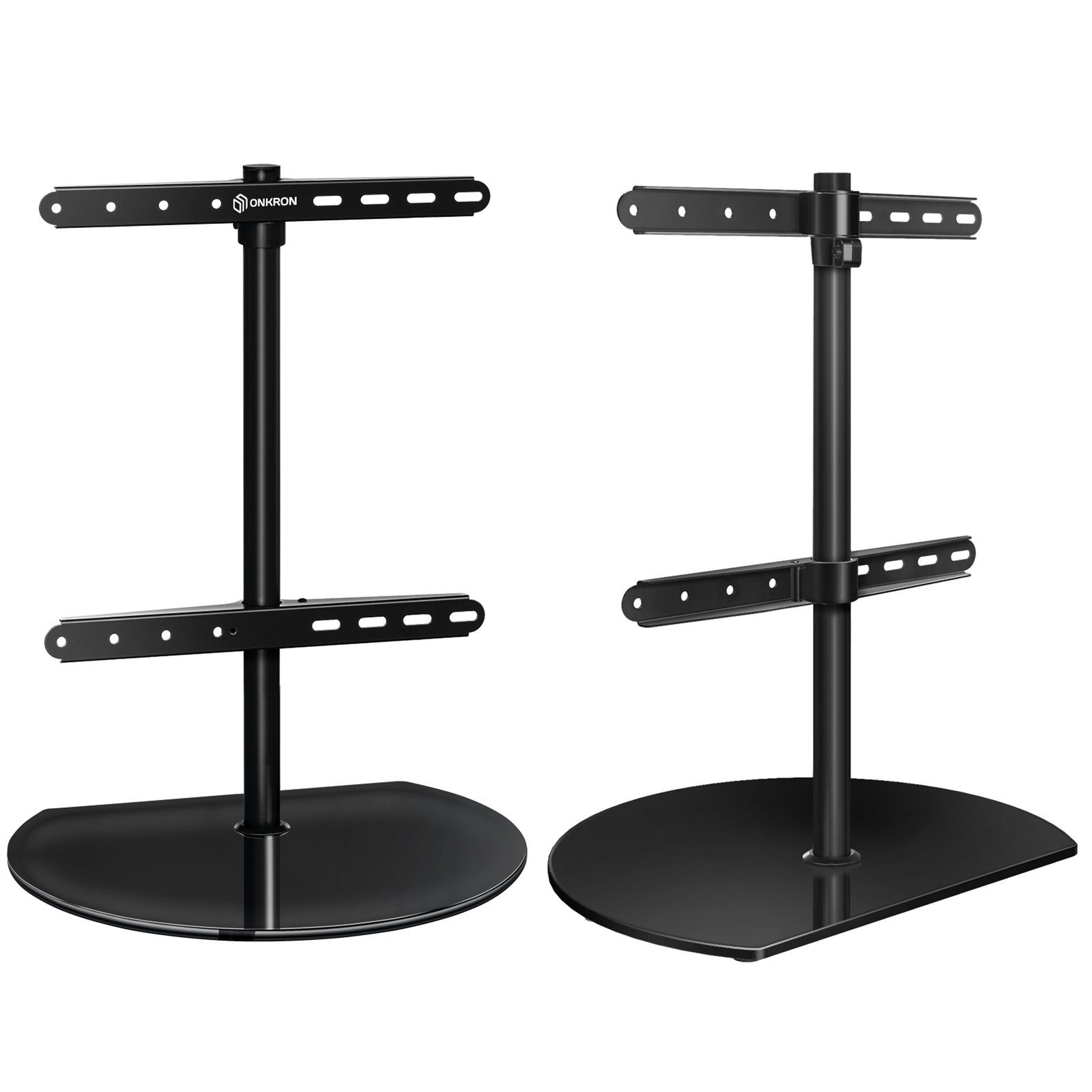 ONKRON TV-Ständer ONKRON 32-65 Zoll, bis 35 kg, PT2-B, (bis 65,00 Zoll, TV Standfuss mit Tischmontage, TV Standfuss mit Tischmontage, TV Tischständer, 360° schw – Bild 2 von 5