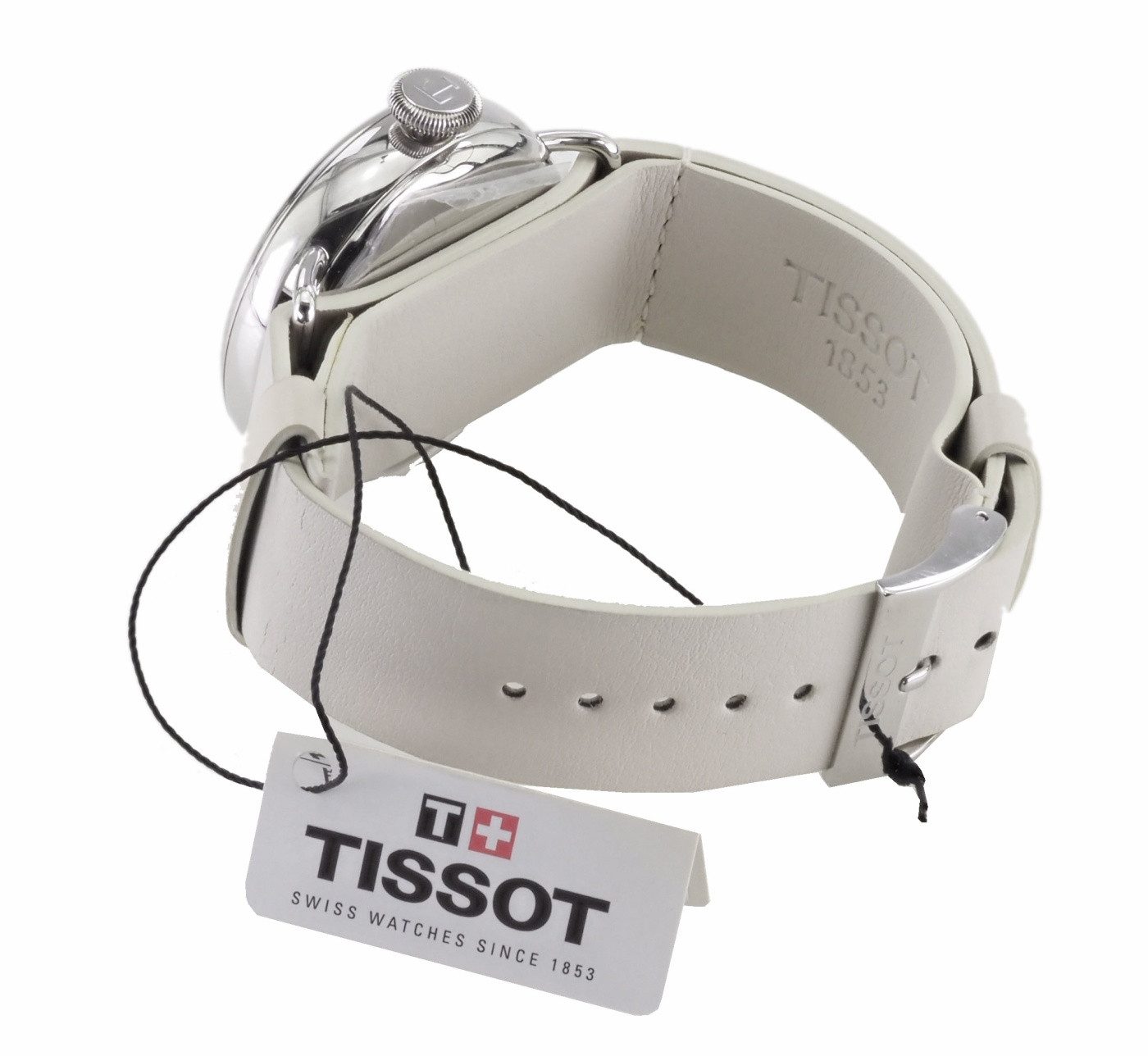 Tissot Automatikuhr Tissot Damen Automatik Uhr Heritage T1042281601200, (Schwarz)
