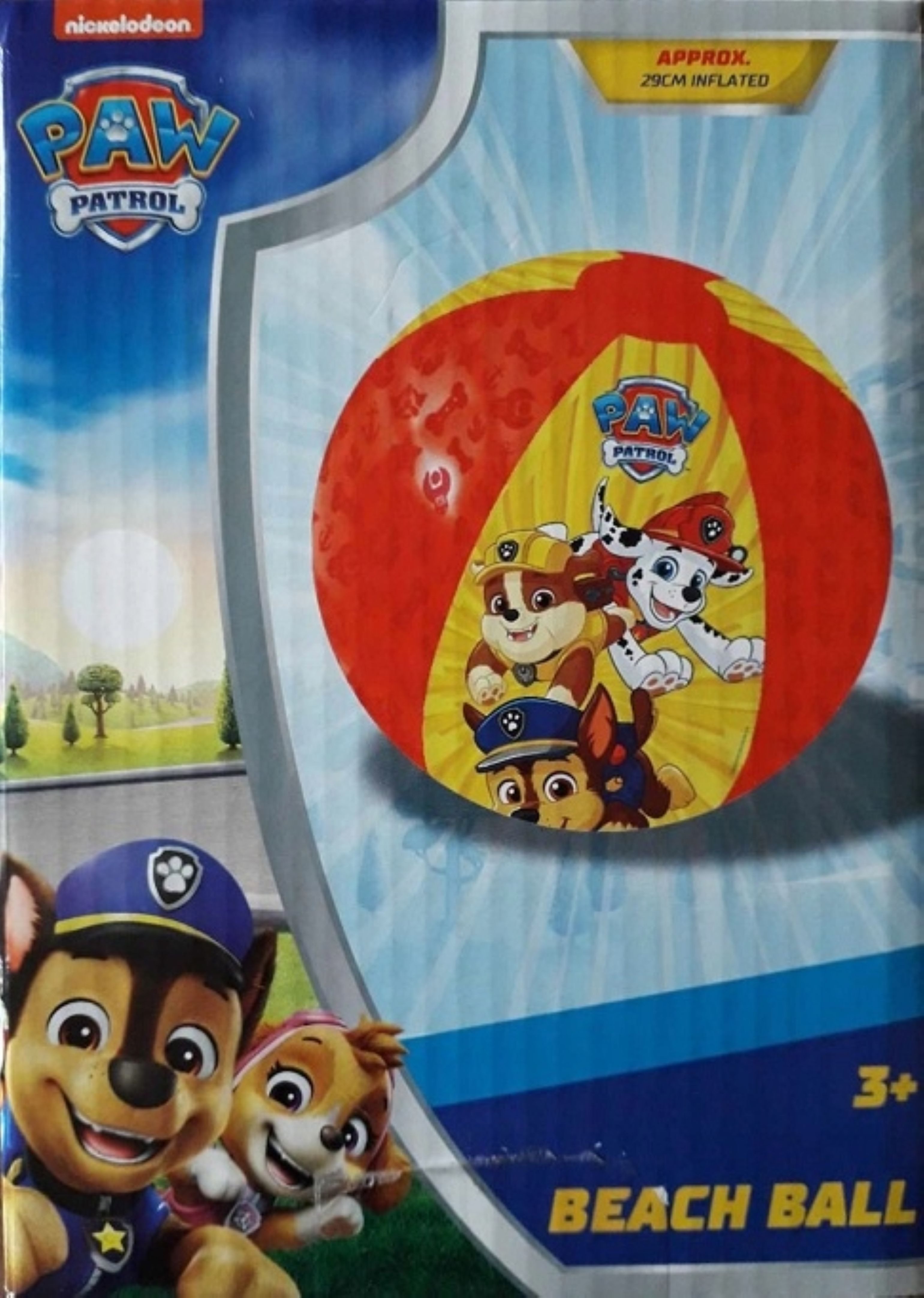 PAW PATROL Beachball PAW Patrol Strandball Ø29 cm – aufblasbar, ideal für Kinder (1-St)