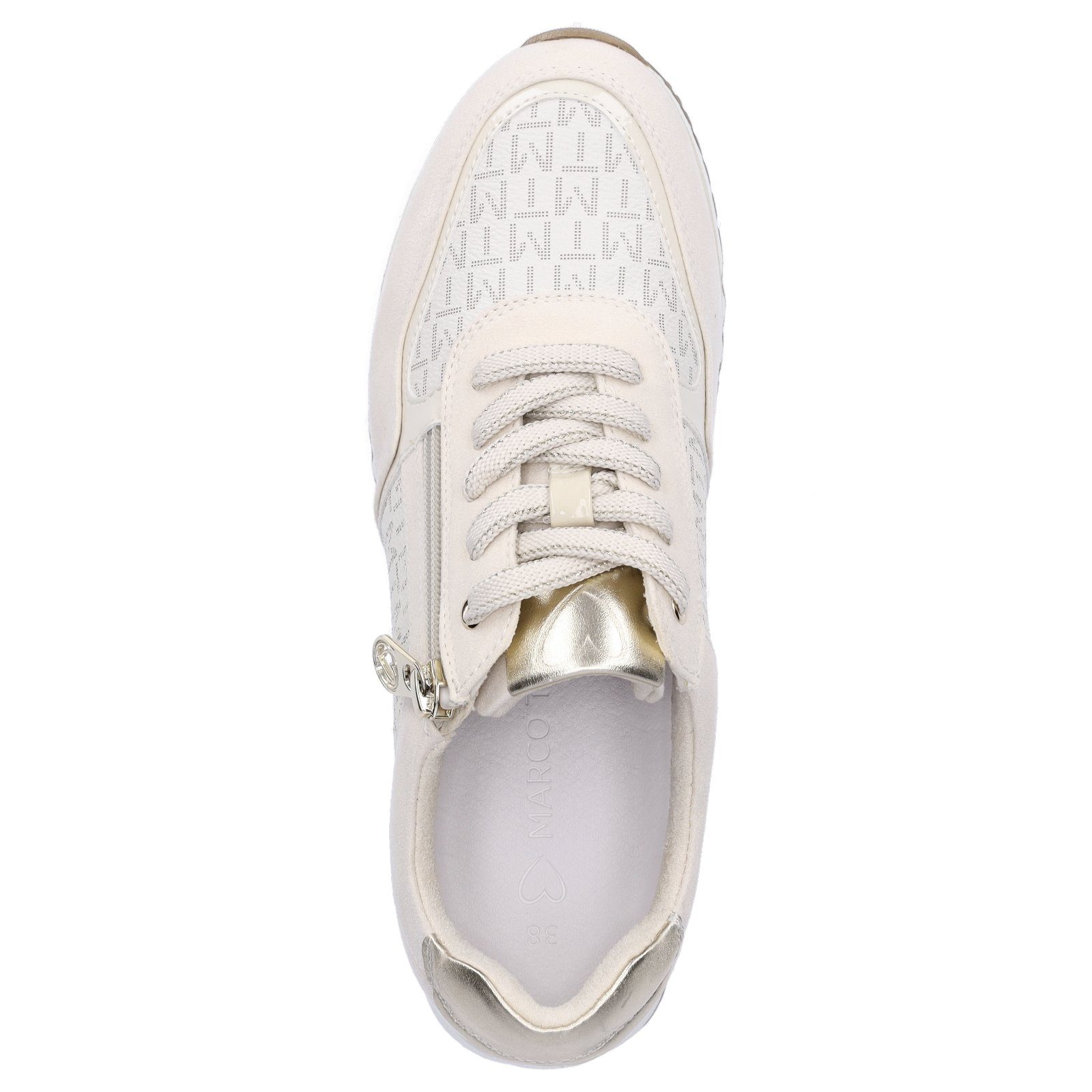 Tozzi MARCO Sneaker Sneaker TOZZI creme Marco Damen gold