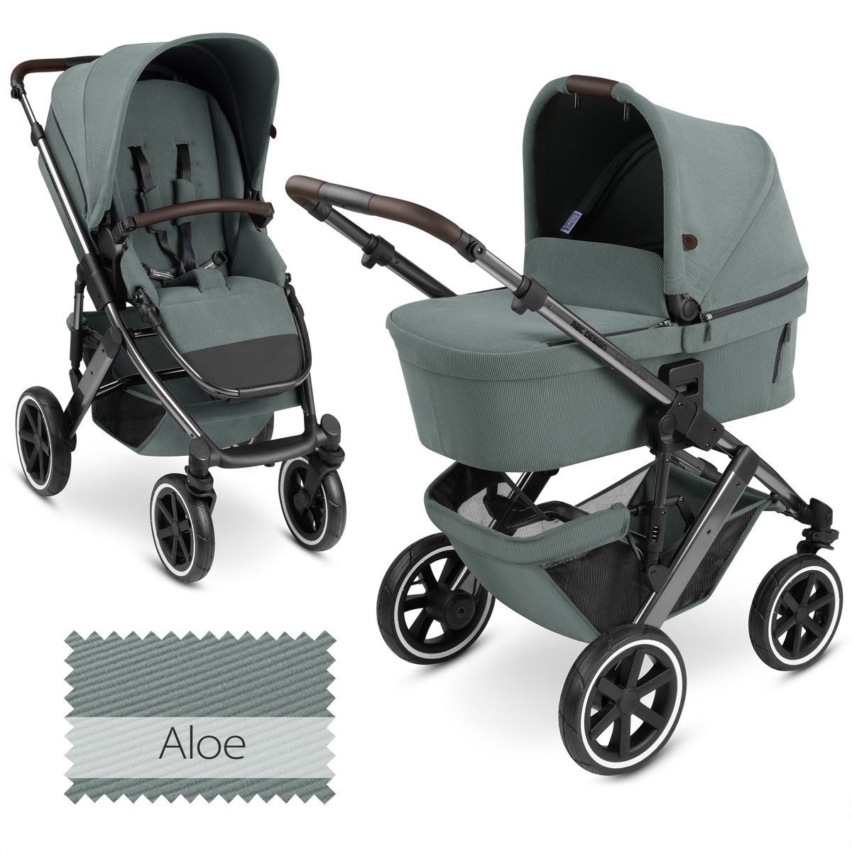 Kombi-Kinderwagen Salsa 4 Air - Aloe