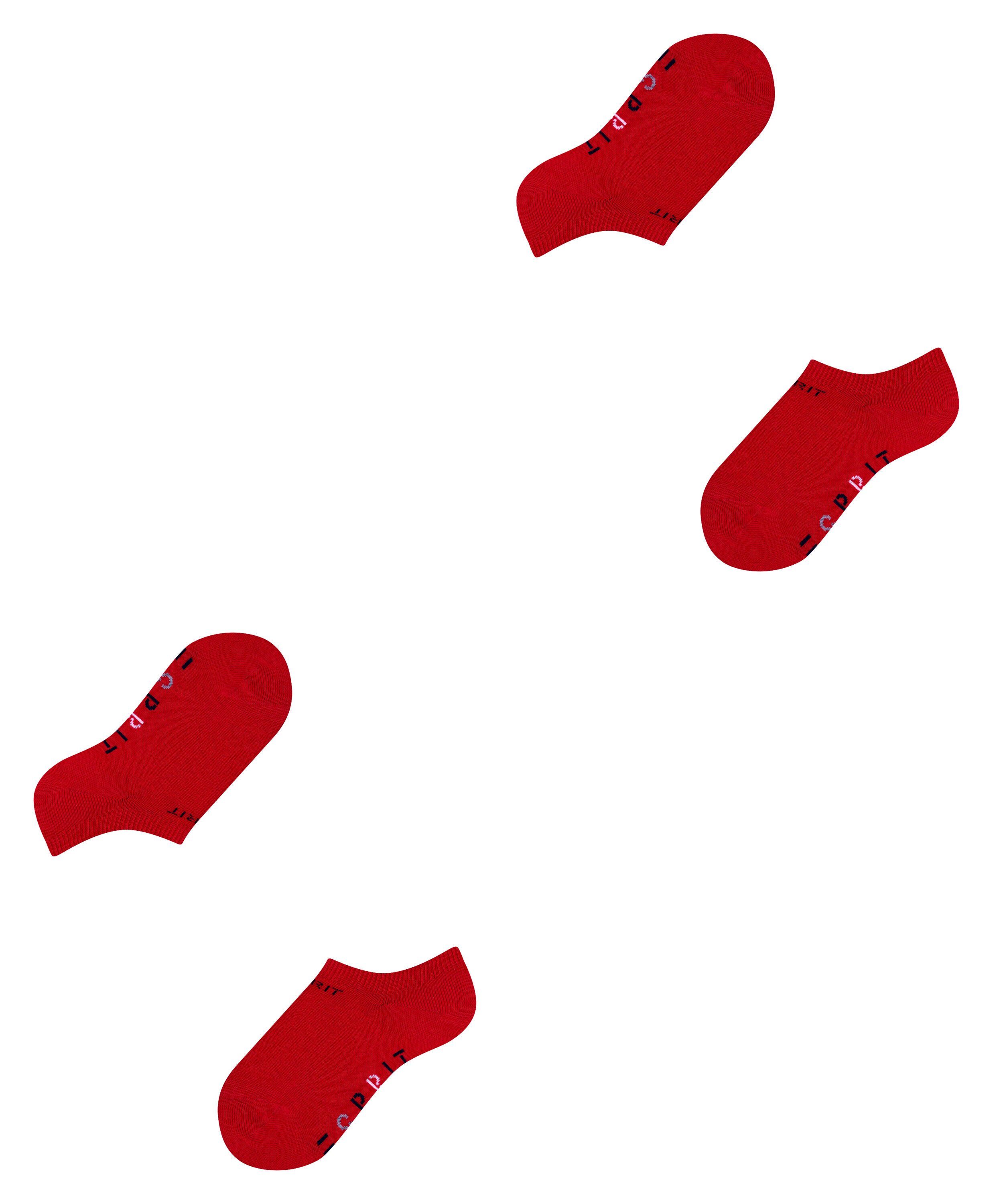 Baumwollmix Sneakersocken weichem Logo 2-Pack (2-Paar) Esprit fire Foot (8150) aus