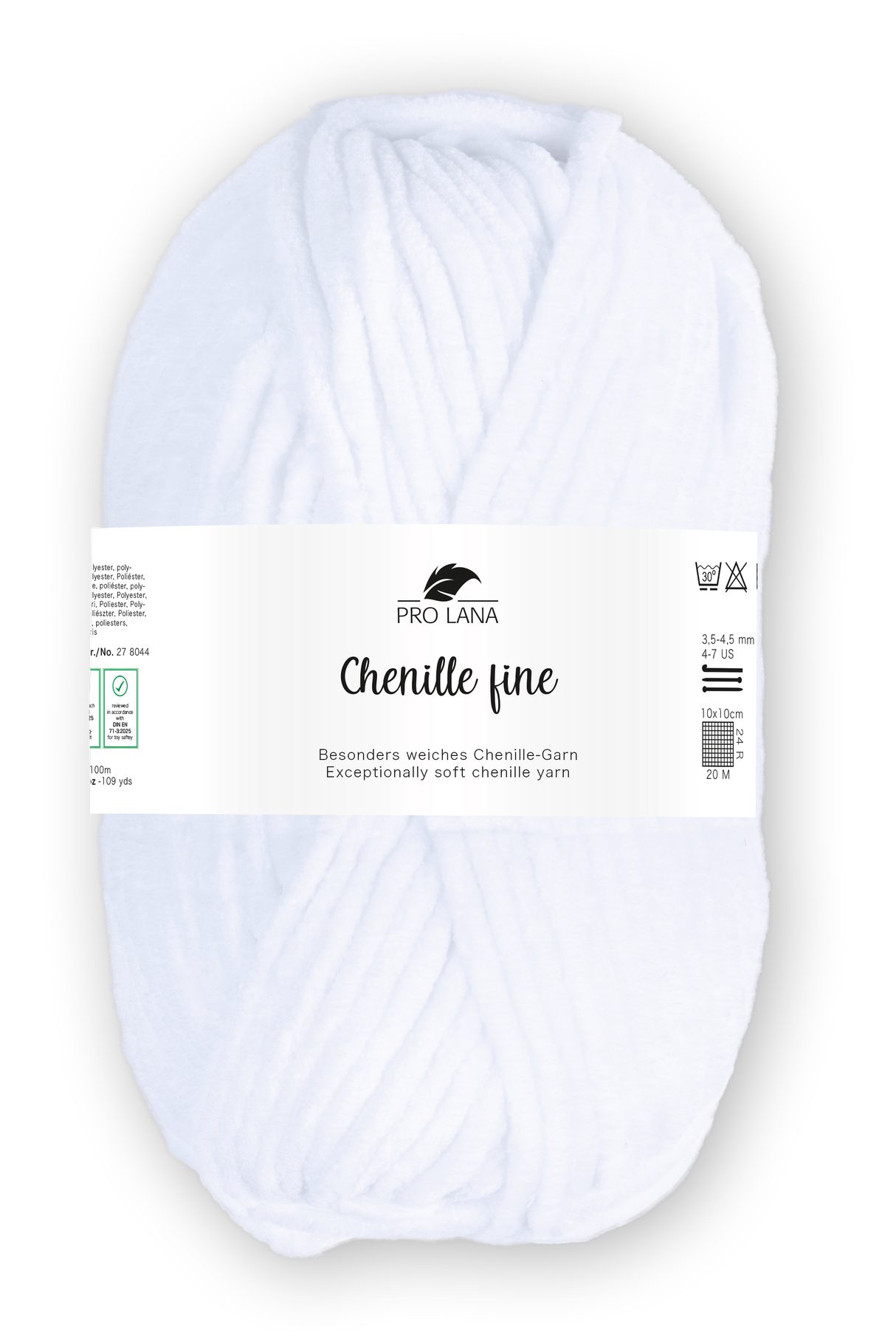 Pro Lana Pro Lana CHENILLE fine 50 g besonders weiches Chenille Garn 100 m Häkelwolle, 100 m (besonders feines, weiches Garn, ideal für kuschelige und hautnahe Projekte), 50 g