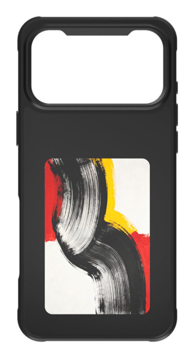 4smarts Smartphone-Hülle 4smarts E-Ink Cover/NFC-Display iPhone 17 Pro Max