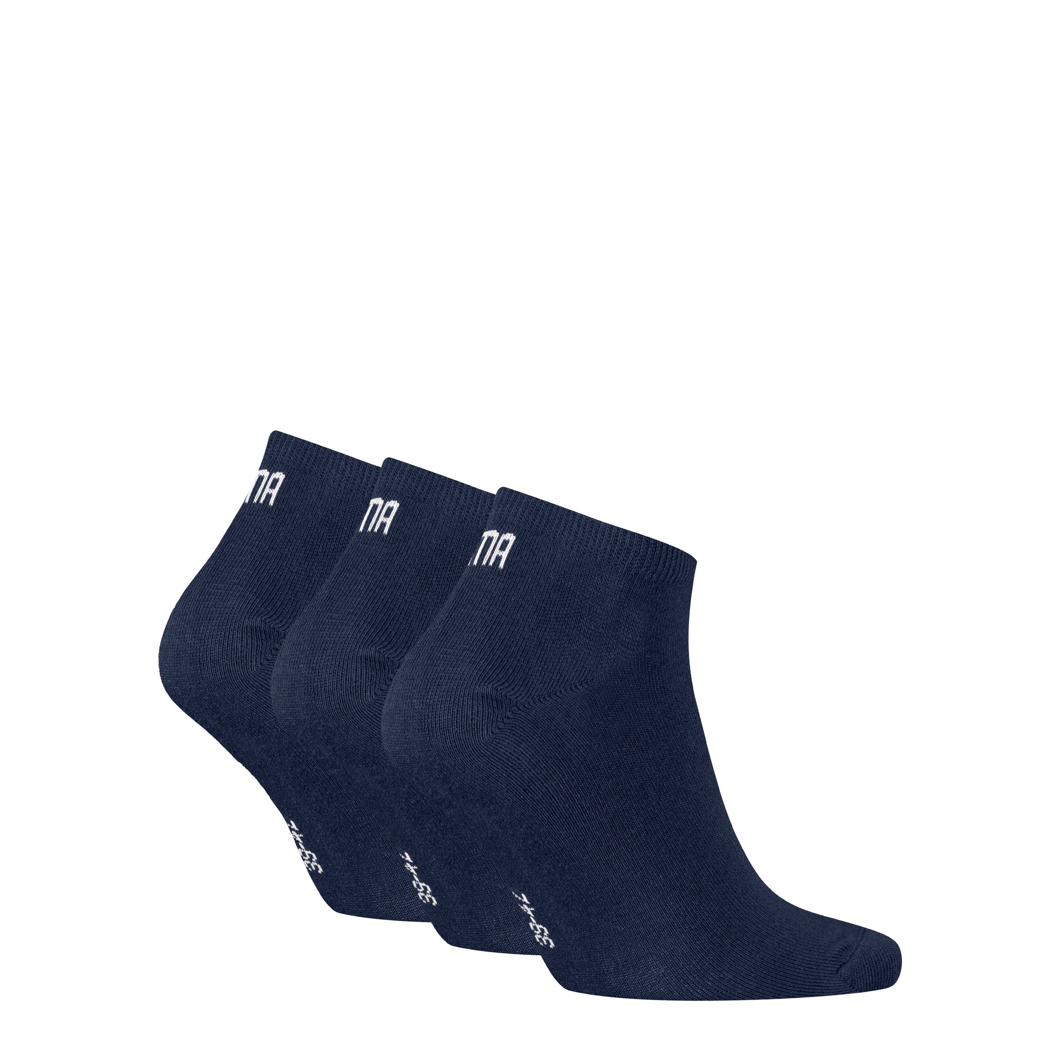 PUMA Sneakersocken PUMA UNISEX SNEAKER PLAIN (3 Paar) mit kleinem Logo