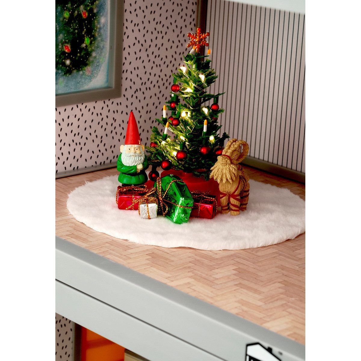 Lundby Puppenhausmöbel Weihnachtsbaumset Mädchen günstig online kaufen