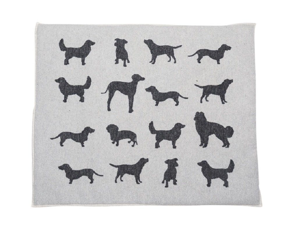 DAVID FUSSENEGGER Hundematte David Fussenegger Hundematte ‚Silhouette‘ 70 x 80 cm Filz – Grau