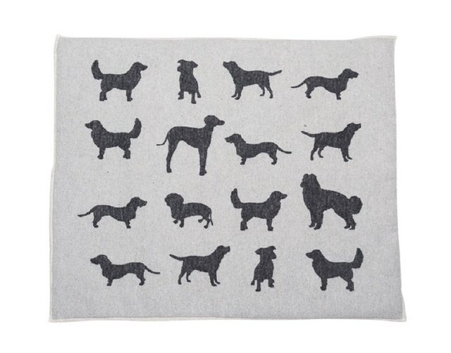 DAVID FUSSENEGGER Hundematte “David Fussenegger Hundematte ‘Silhouette’ 70 x 80 cm Filz – Grau”
