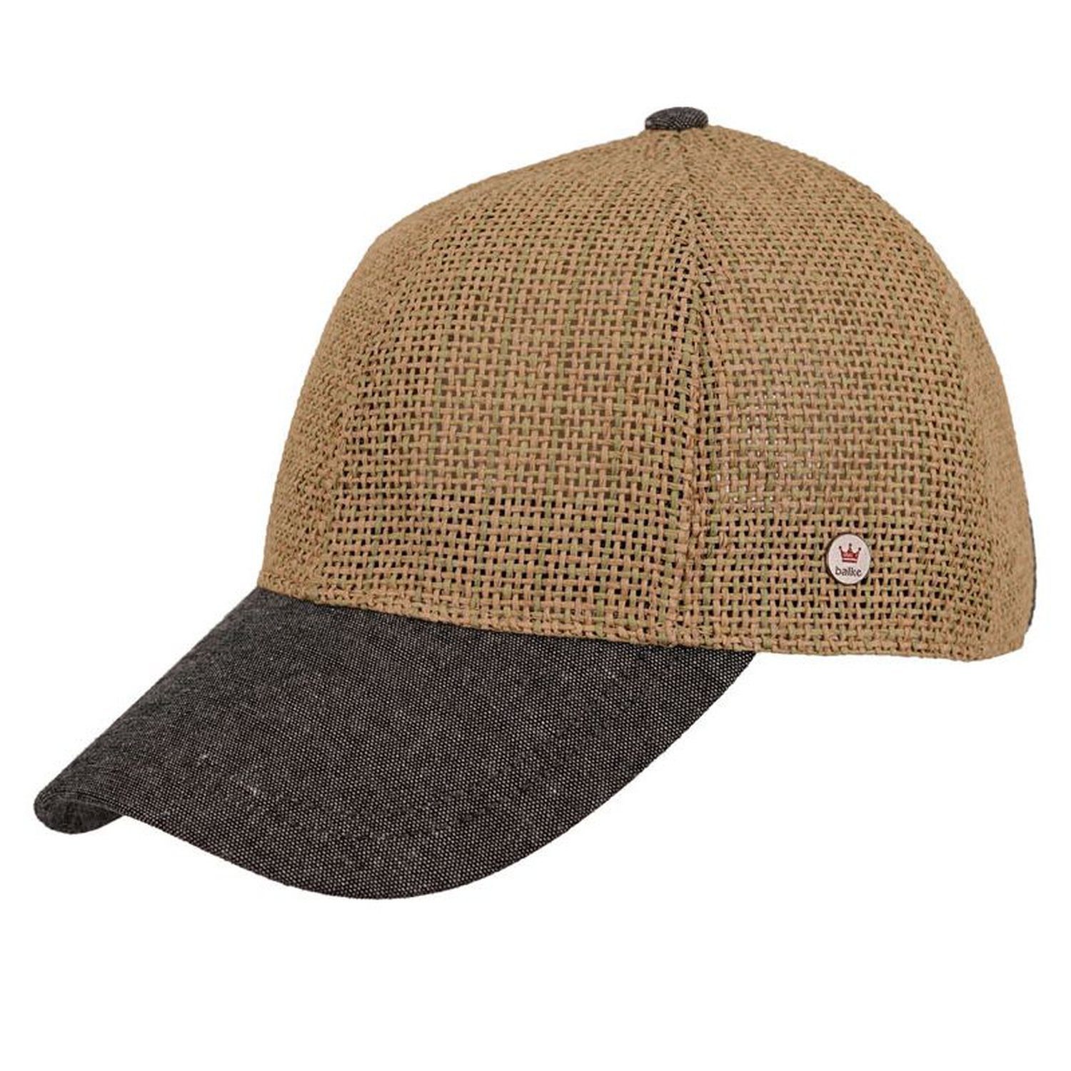 Balke Baseball Cap verstellbar aus Seegras und Leinen