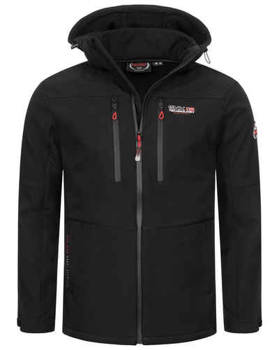 Geographical Norway Softshelljacke Herren Frühlings Jacke Softshell Jacke Windbreaker Übergangs Regen