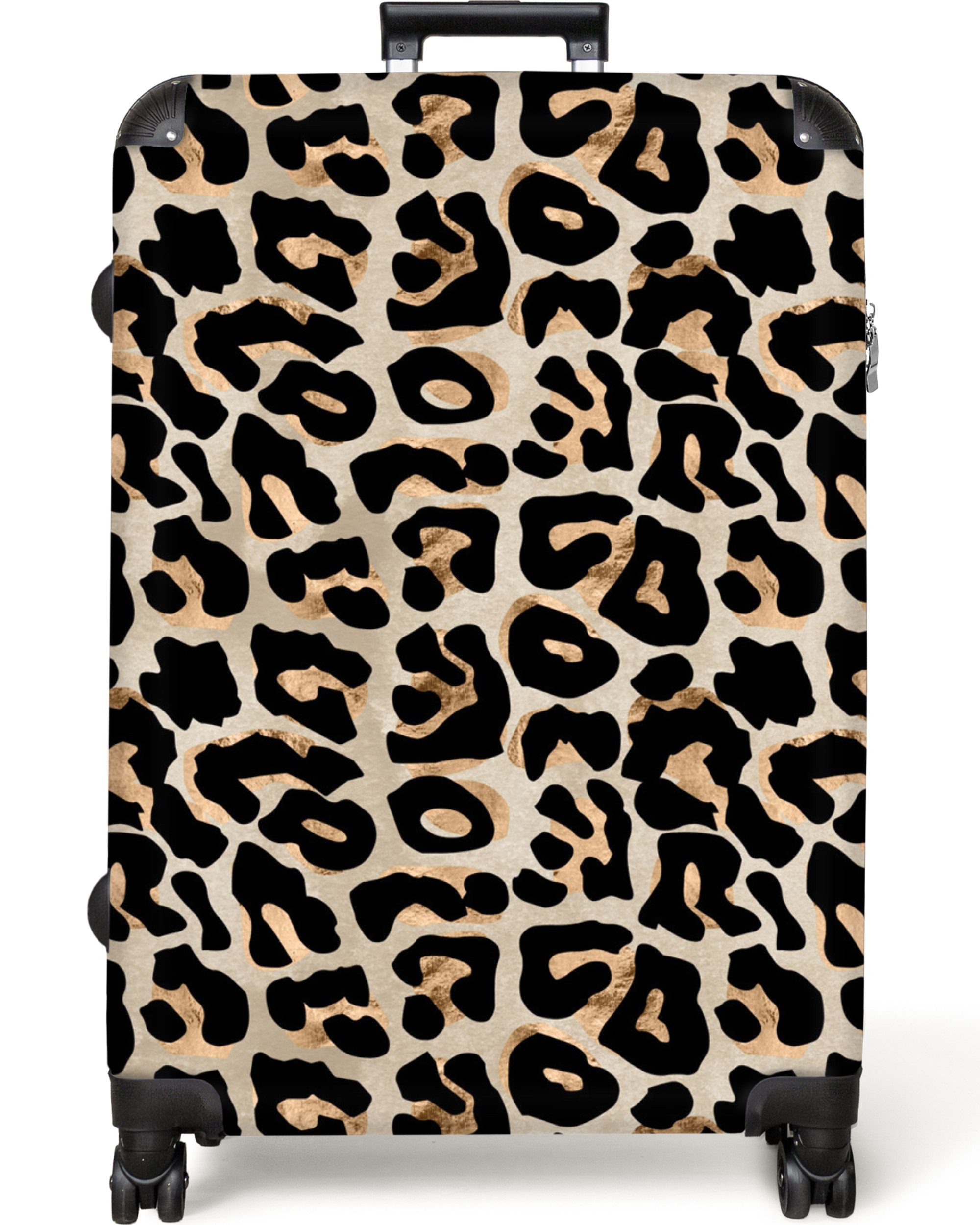 NoBoringSuitcases.com© Hartschalen-Trolley Panther Druck - Tiere günstig online kaufen