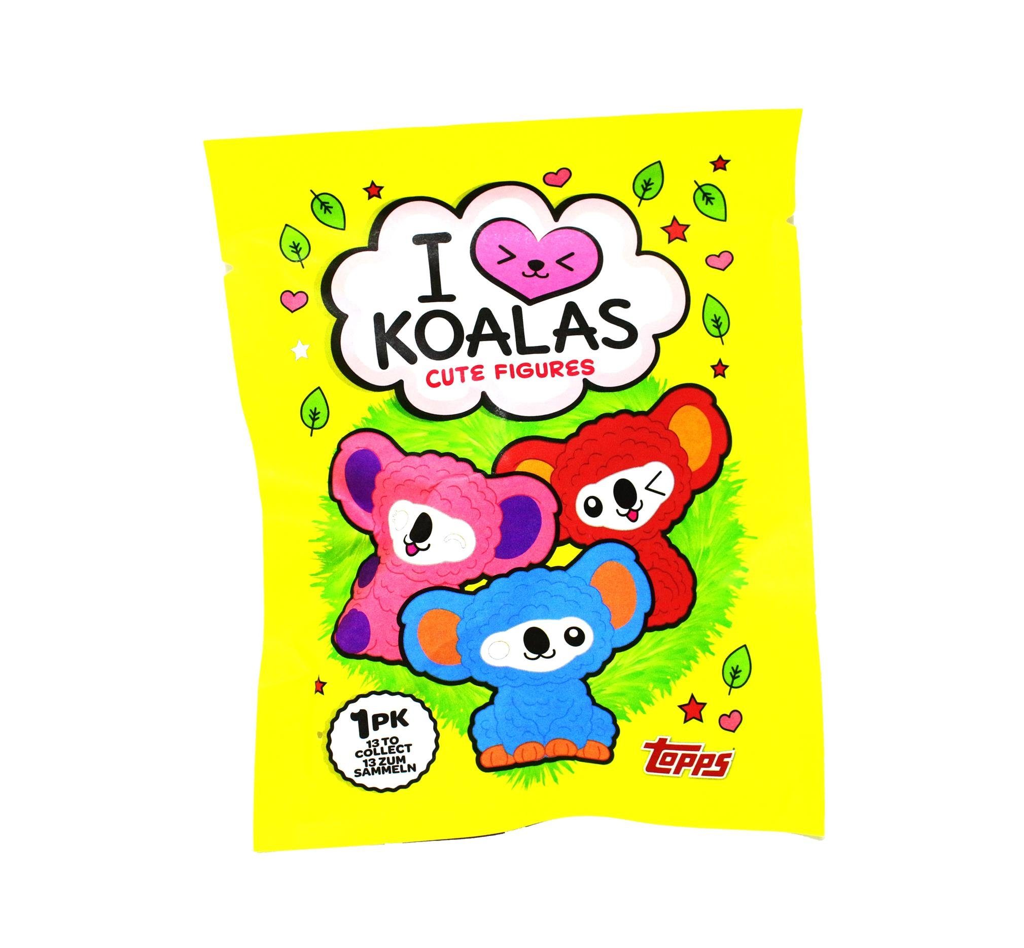 12 Tüten 1 Display I love Koalas Koalas Sammelfiguren Topps 
