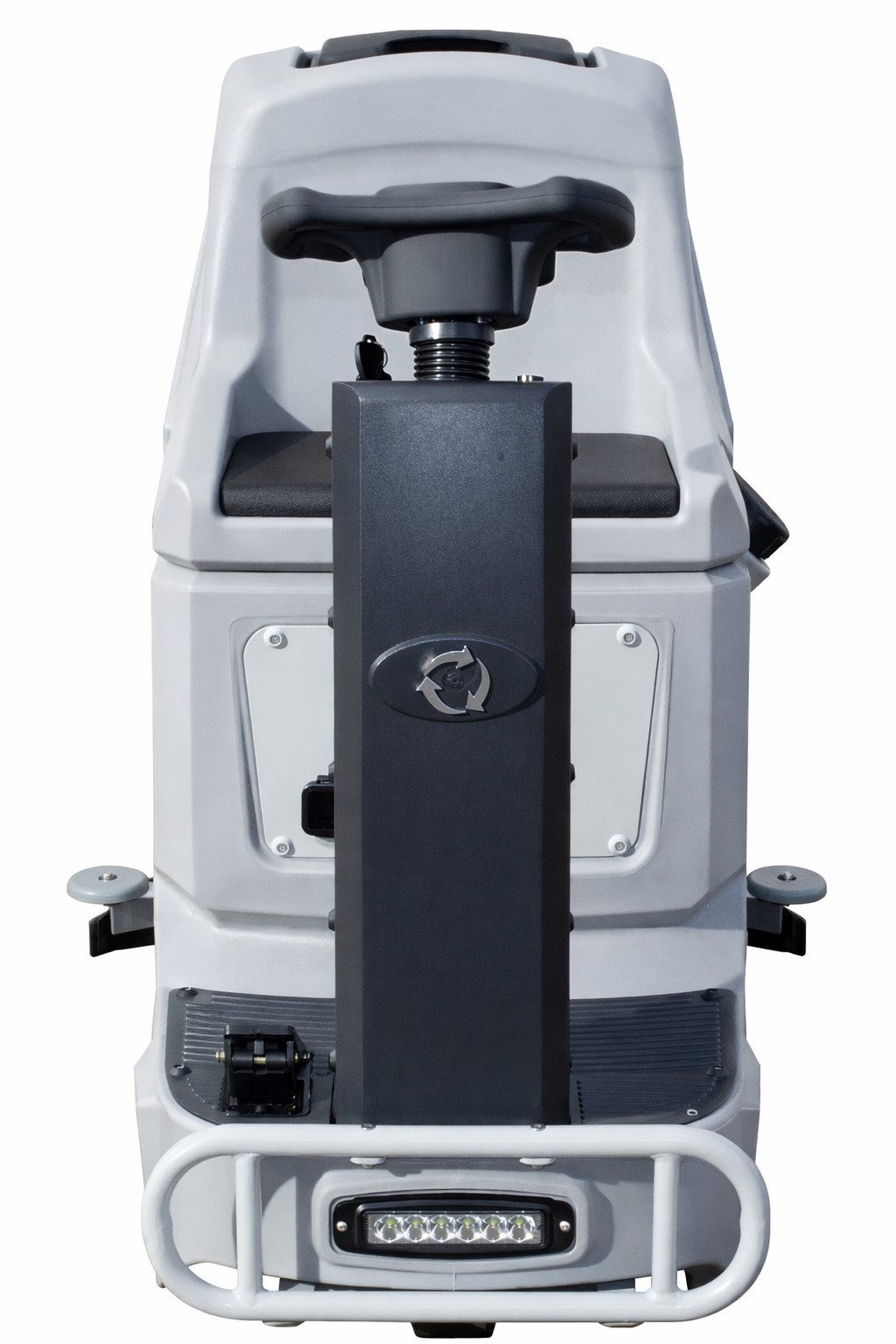 DeTec. Hartbodenreiniger Aufsitz Scheuersaugmaschine mit 70 L Tank DT-FL70 mit 2 Akkus, 550 W, Bodenreinigungsmaschine mit 70L Tank, 56 cm Bürstendurchmesser
