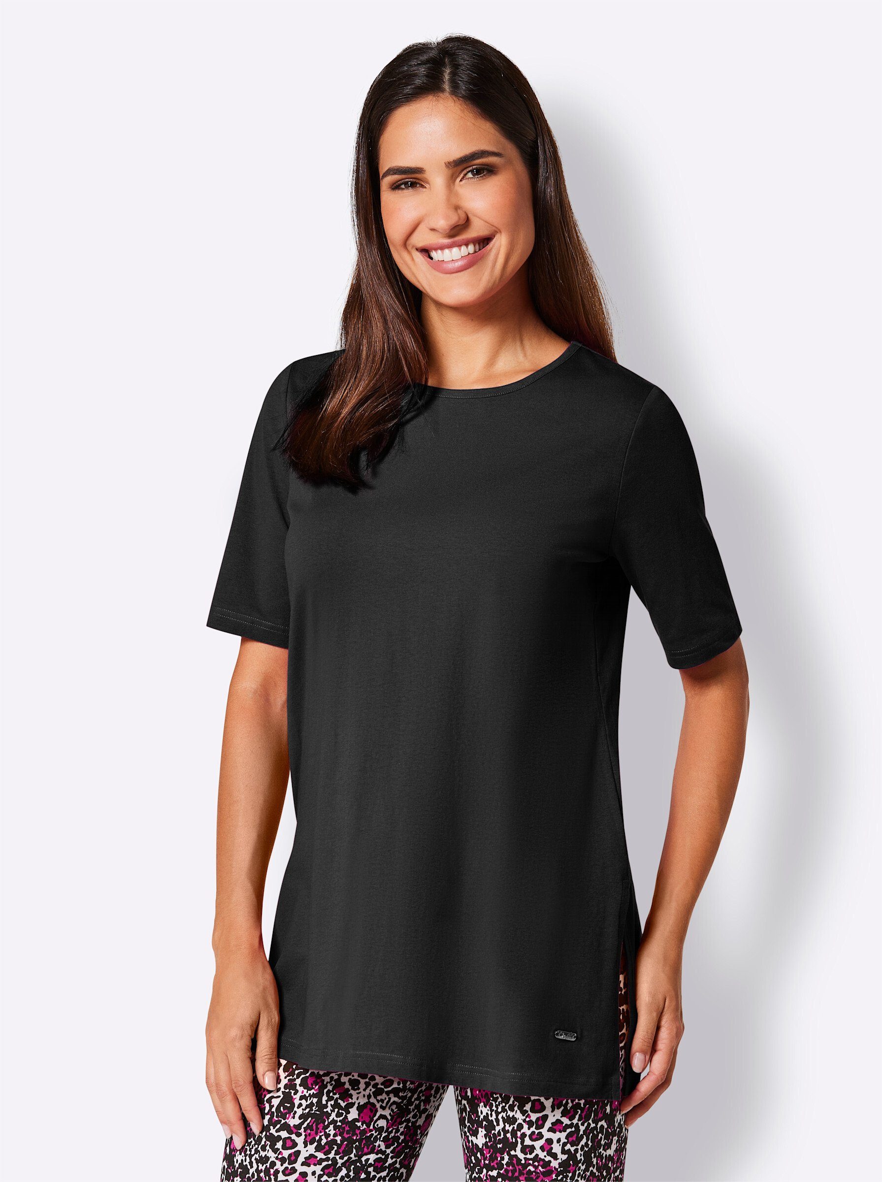 Witt Trainingsshirt Longshirt Kurzarm