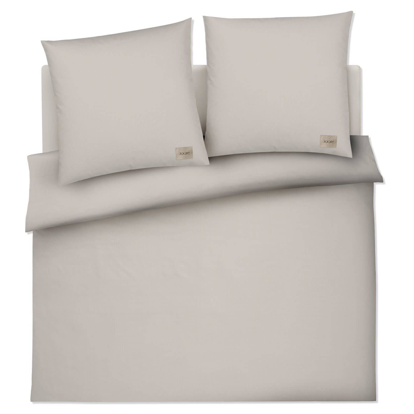 JOOP! Bettwäsche Soft 45001 7 Cream Flanell, Flanell, 2 teilig, Kariert, Karo, Pepita – Bild 4 von 5