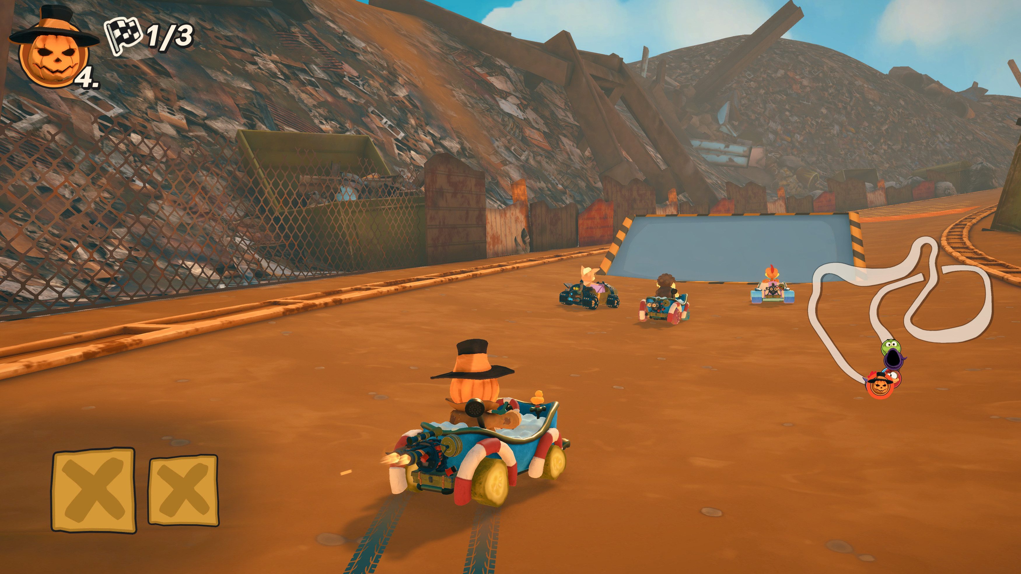 Moorhuhn Kart 4 PlayStation 4
