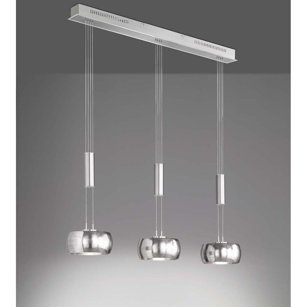 etc-shop LED Pendelleuchte, LED Höhenverstellbar Zugpendelleuchte Esszimmerlampe Hängelampe