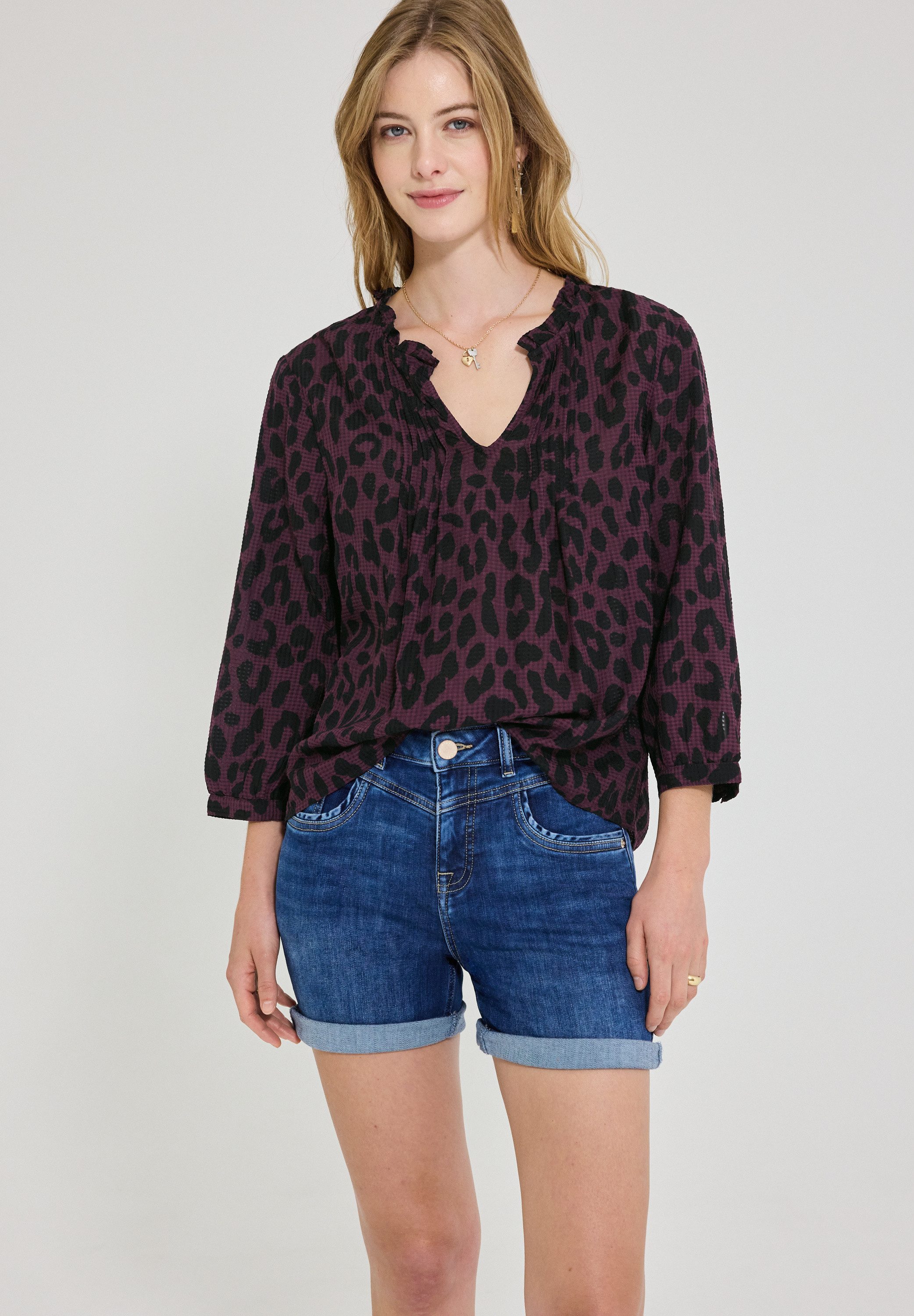 STREET ONE STUDIO Shirtbluse mit allover Print
