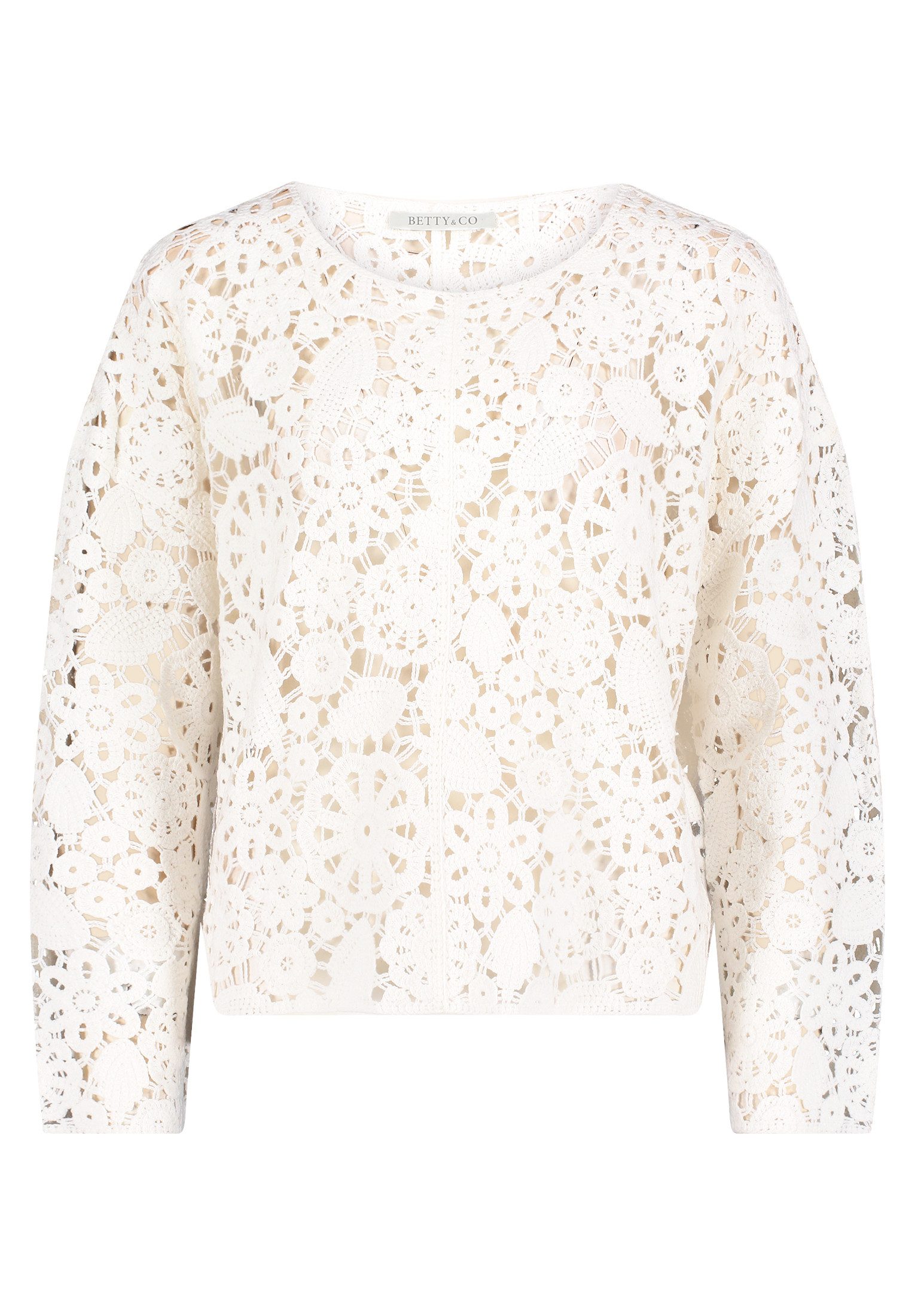 Betty&Co Strickpullover Damen mit U-Boot-Ausschnitt (1-tlg) günstig online kaufen